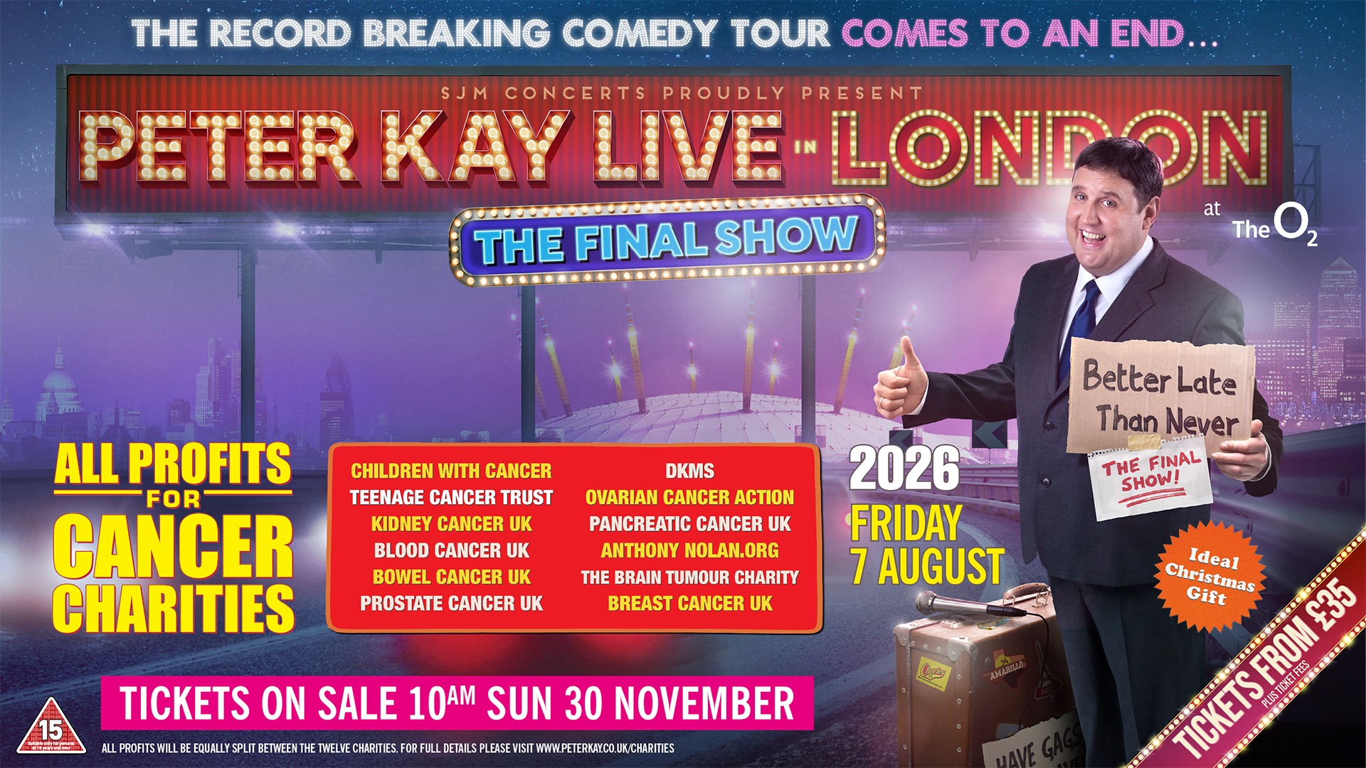 The O2 - 🆕JUST ANNOUNCED🆕 Peter Kay will be returning to... | Facebook