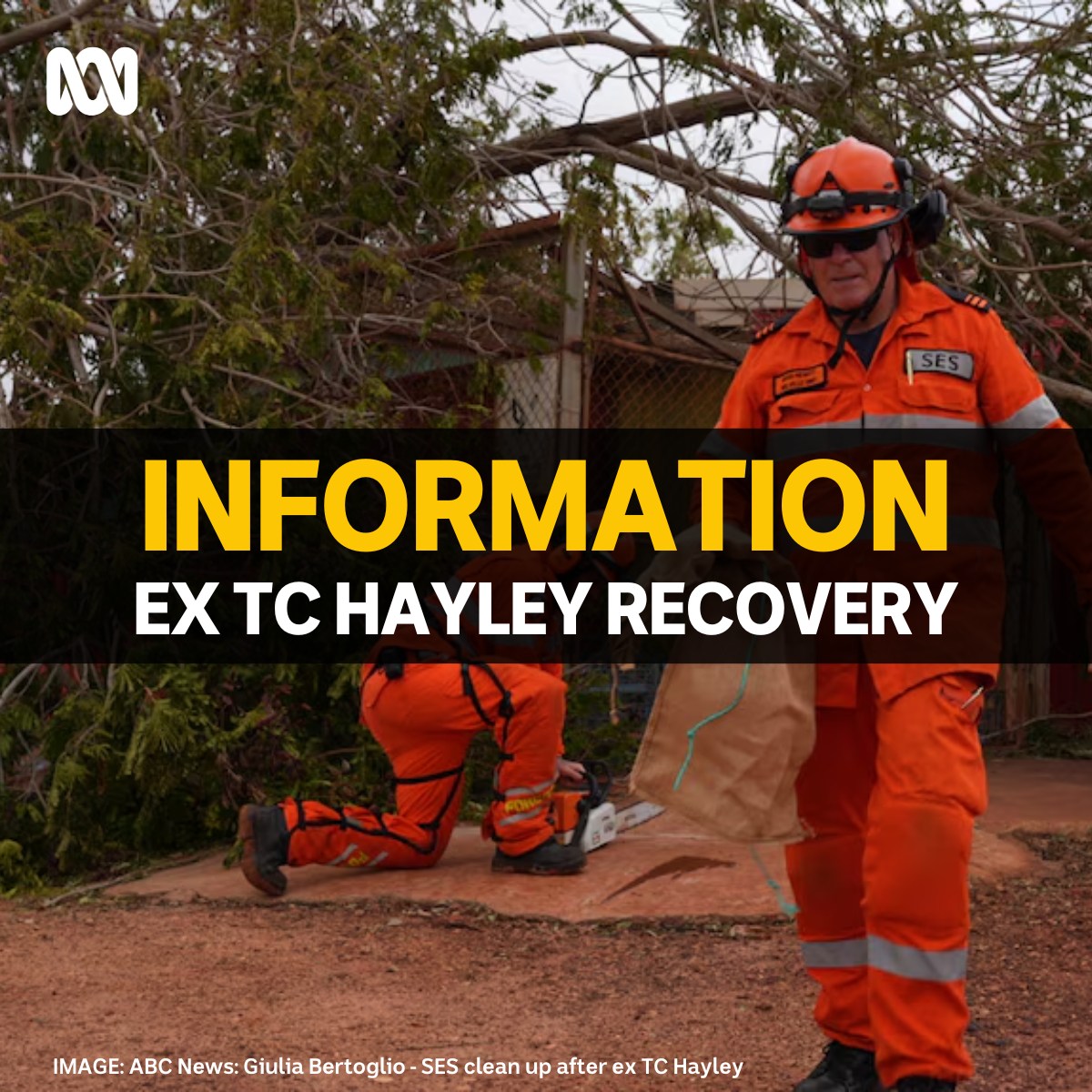 ABC - Severe Weather Recovery Information ☂️ 🌀Ex Tropical Cyclone ...