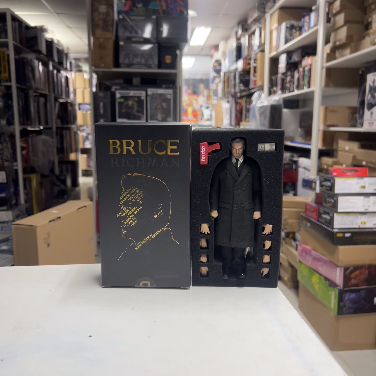 AT Custom Aton Custom 1/12 TDK Bruce Young Rich (Batman Bruce
