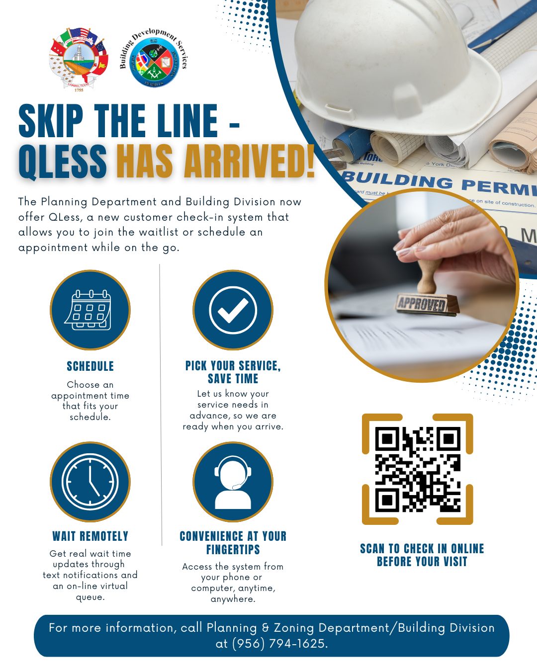 City - 🚧⏱️ Skip the line — QLess has arrived! The City of Laredo’s ...