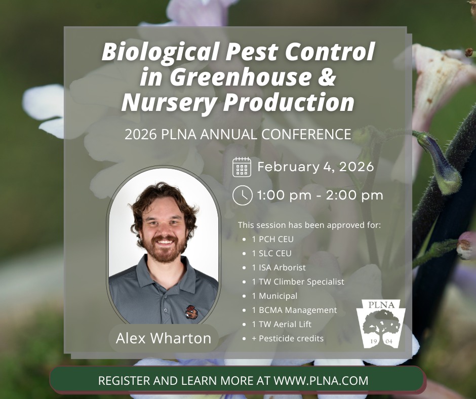 Pennsylvania Landscape and Nursery Association (PLNA) - Thank you PA ...