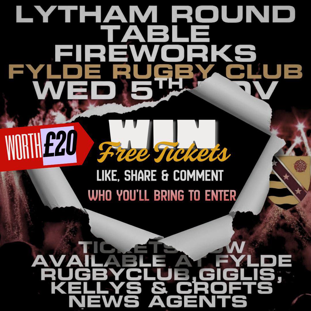 Lytham - Get ready for Bonfire Night! We’re giving away a family ticket ...