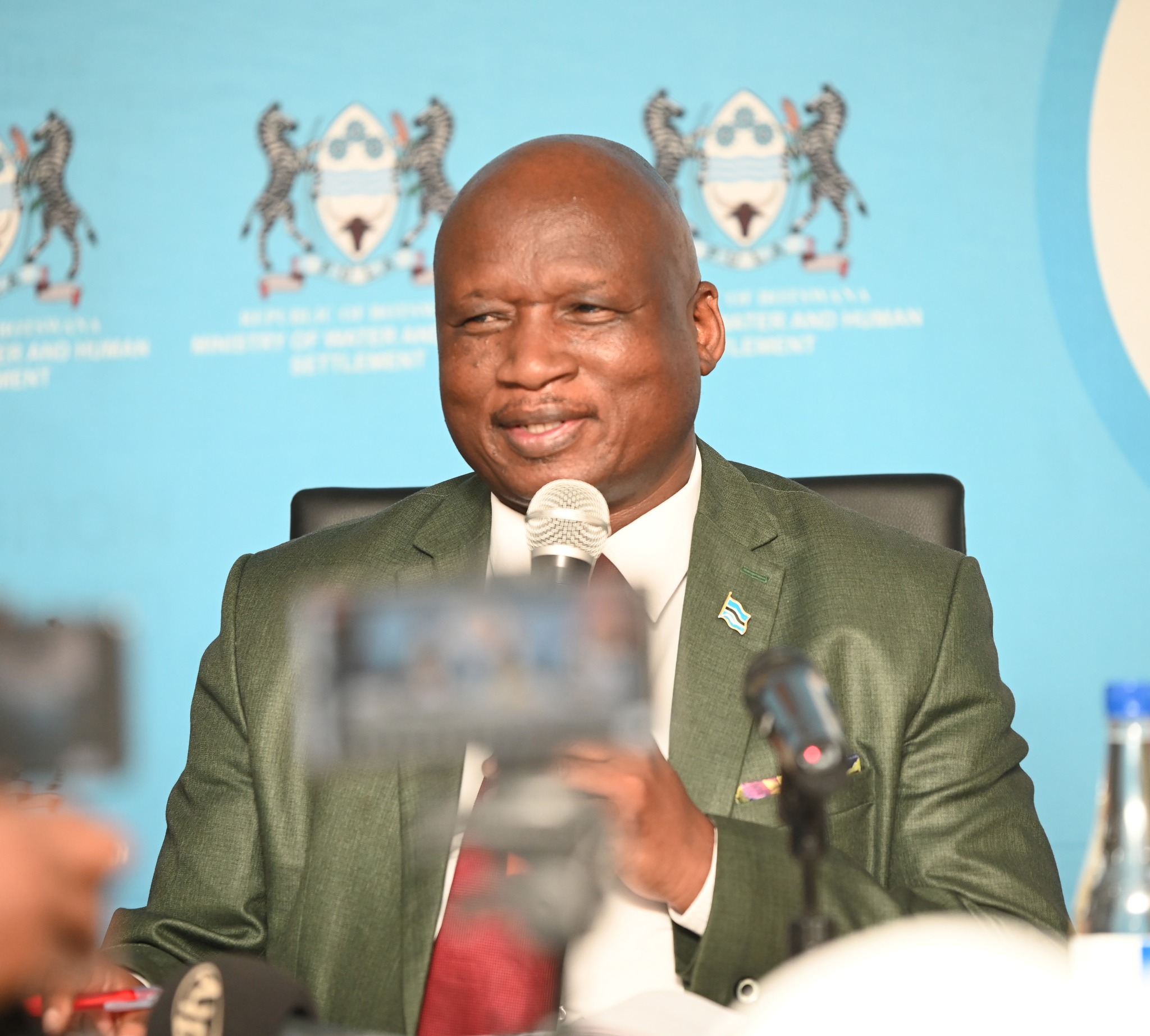 BWgovernment - THE MINISTER OF WATER AND HUMAN SETTLEMENTS... | Facebook