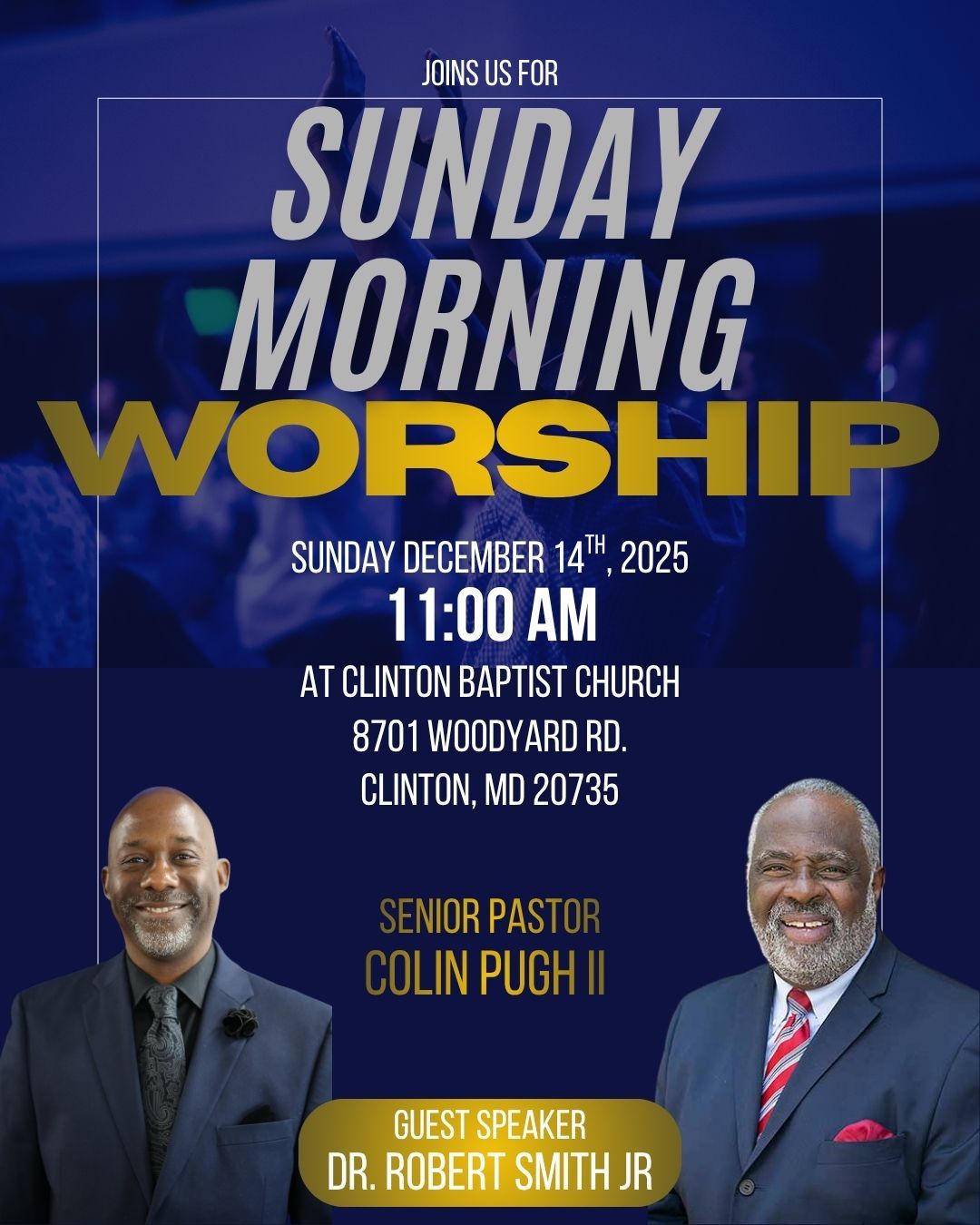Clinton - Clinton Baptist Church is honored to welcome our guest ...