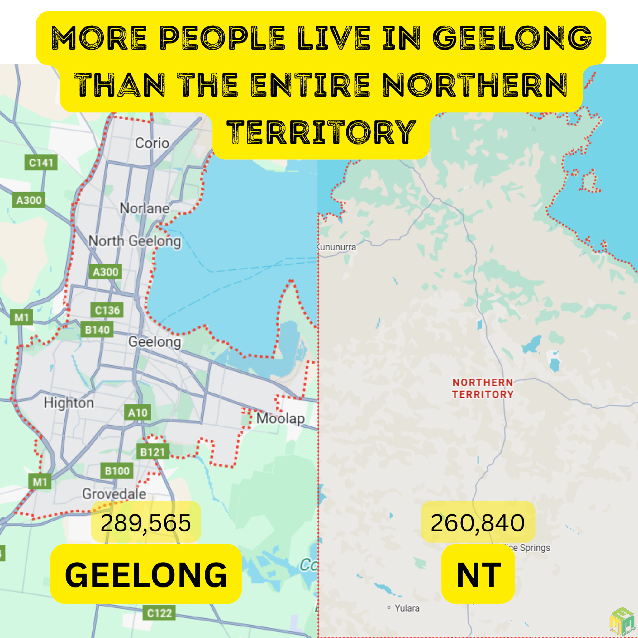 Fun fact: More people live in Geelong... - Explore Melbourne | Facebook