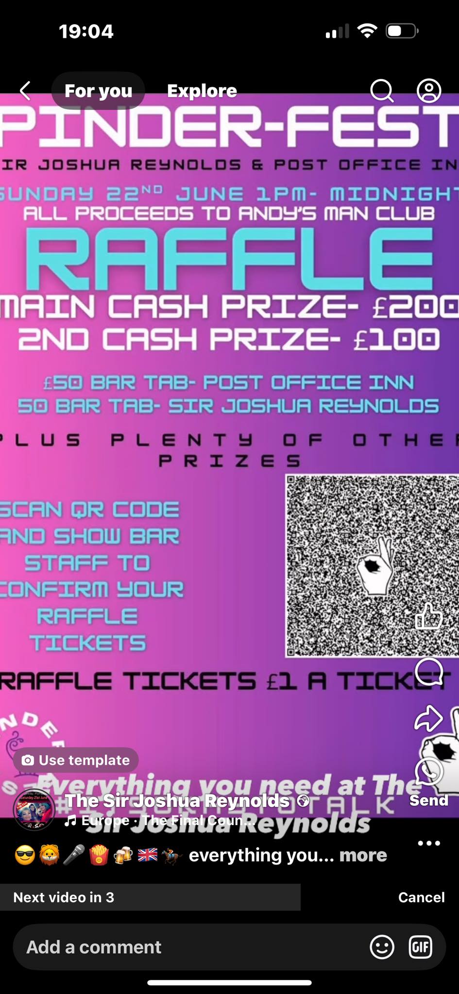 🎟️ PINDER-FEST RAFFLE WINNERS 🎟️... - The Sir Joshua Reynolds | Facebook