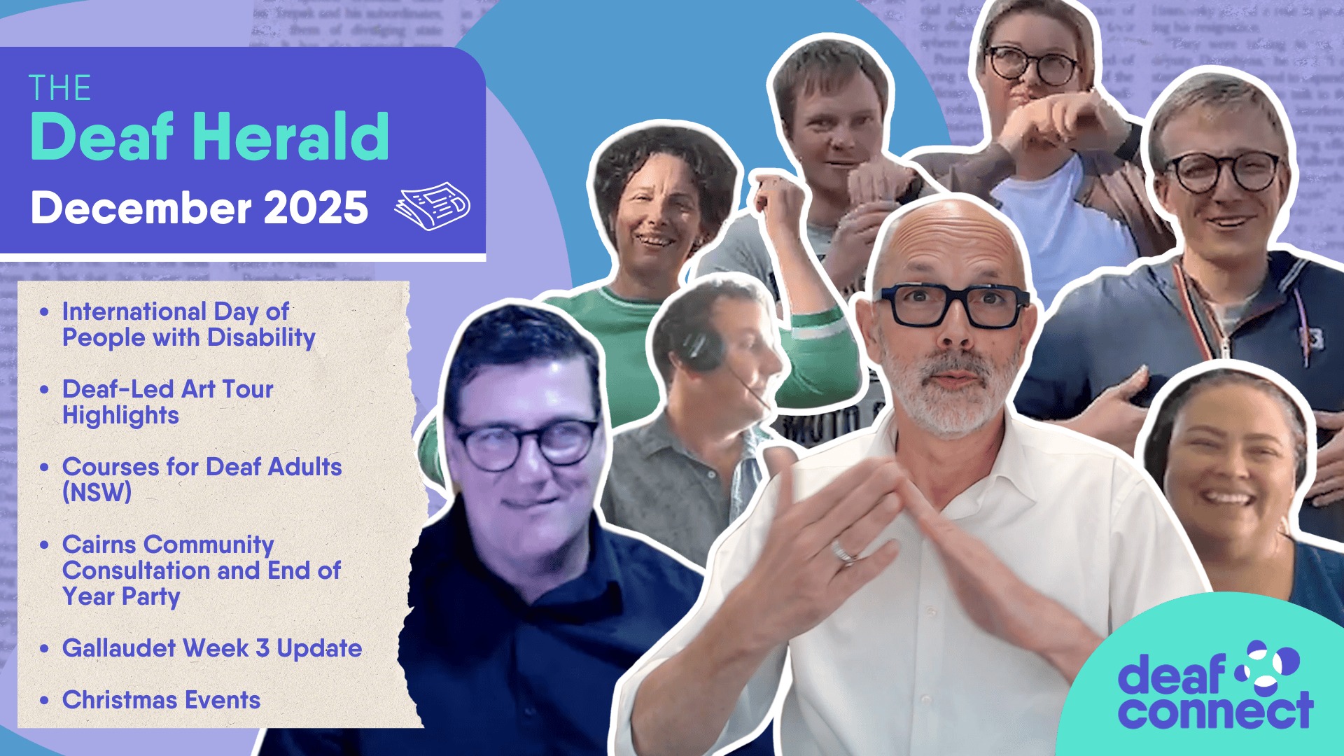 Deaf Connect - The December edition of the Deaf Herald has... | Facebook