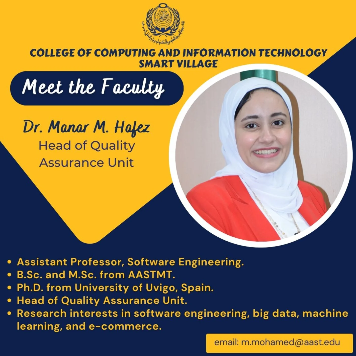 AAST-College of Computing and Information Technology-Smart Village ...
