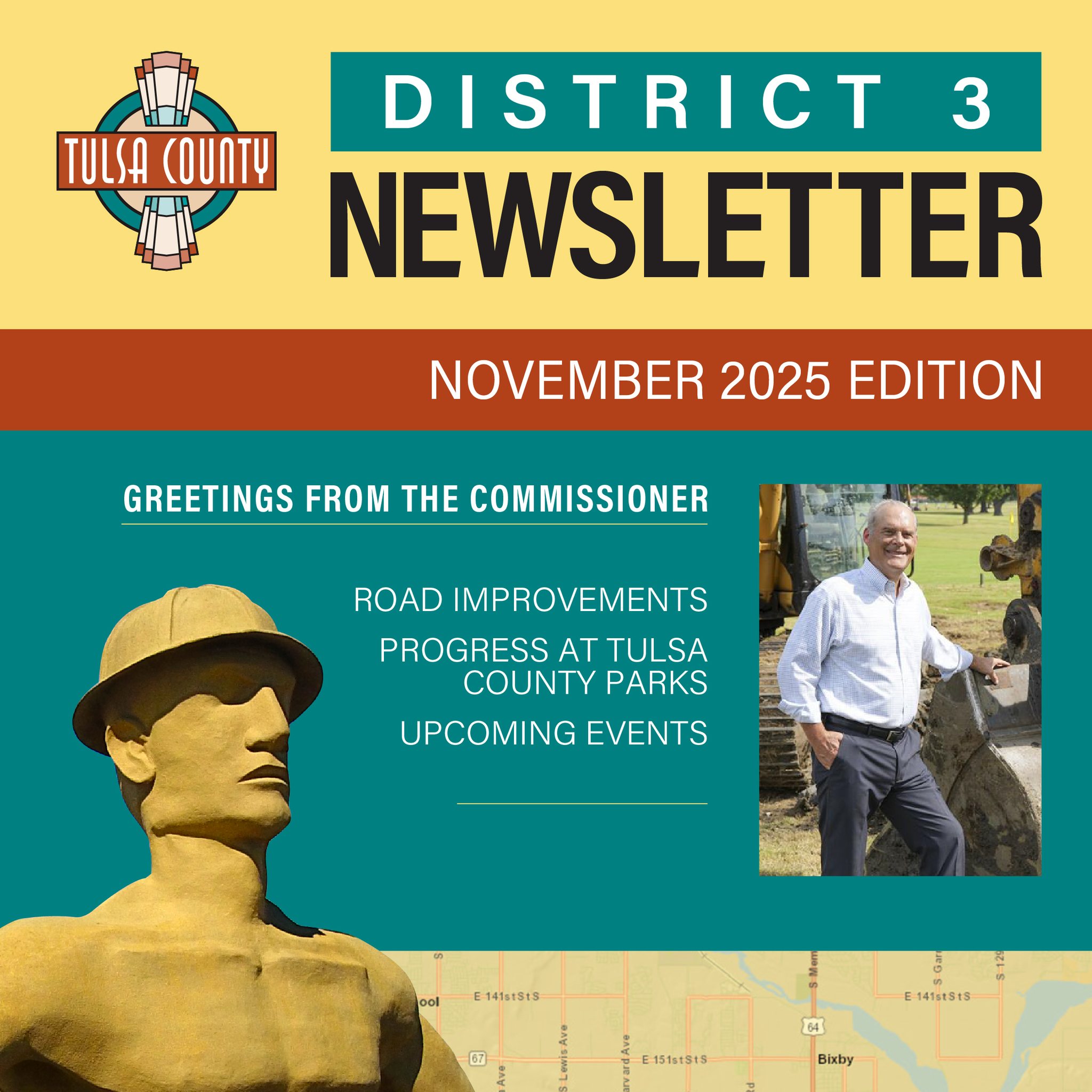 Tulsa - 𝐓𝐡𝐞 𝐃𝐢𝐬𝐭𝐫𝐢𝐜𝐭 𝟑 𝐍𝐞𝐰𝐬𝐥𝐞𝐭𝐭𝐞𝐫 𝐢𝐬 𝐇𝐞𝐫𝐞 The November Newsletter from ...