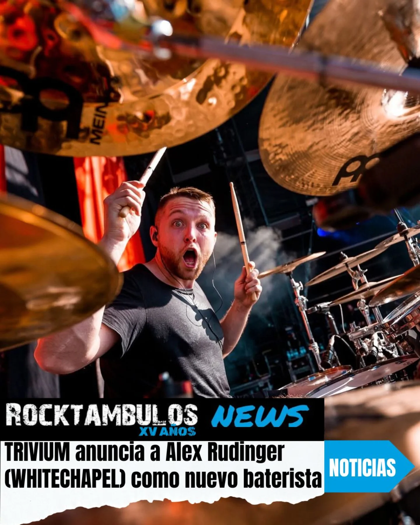Rocktambulos - Trivium anuncia un cambio de baterista,... | Facebook