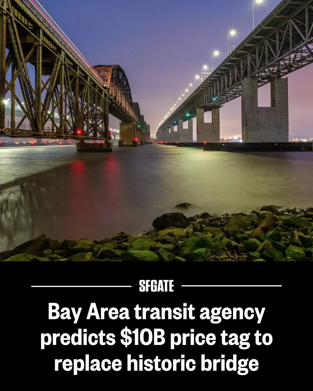 SFGATE - A Bay Area landmark from 1930 has become a bridge too low ...