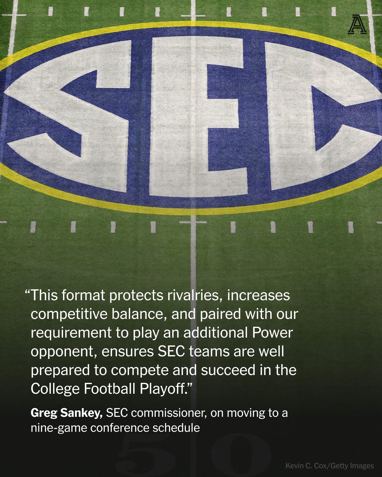 The Athletic - The SEC will move to a nine-game conference... | Facebook