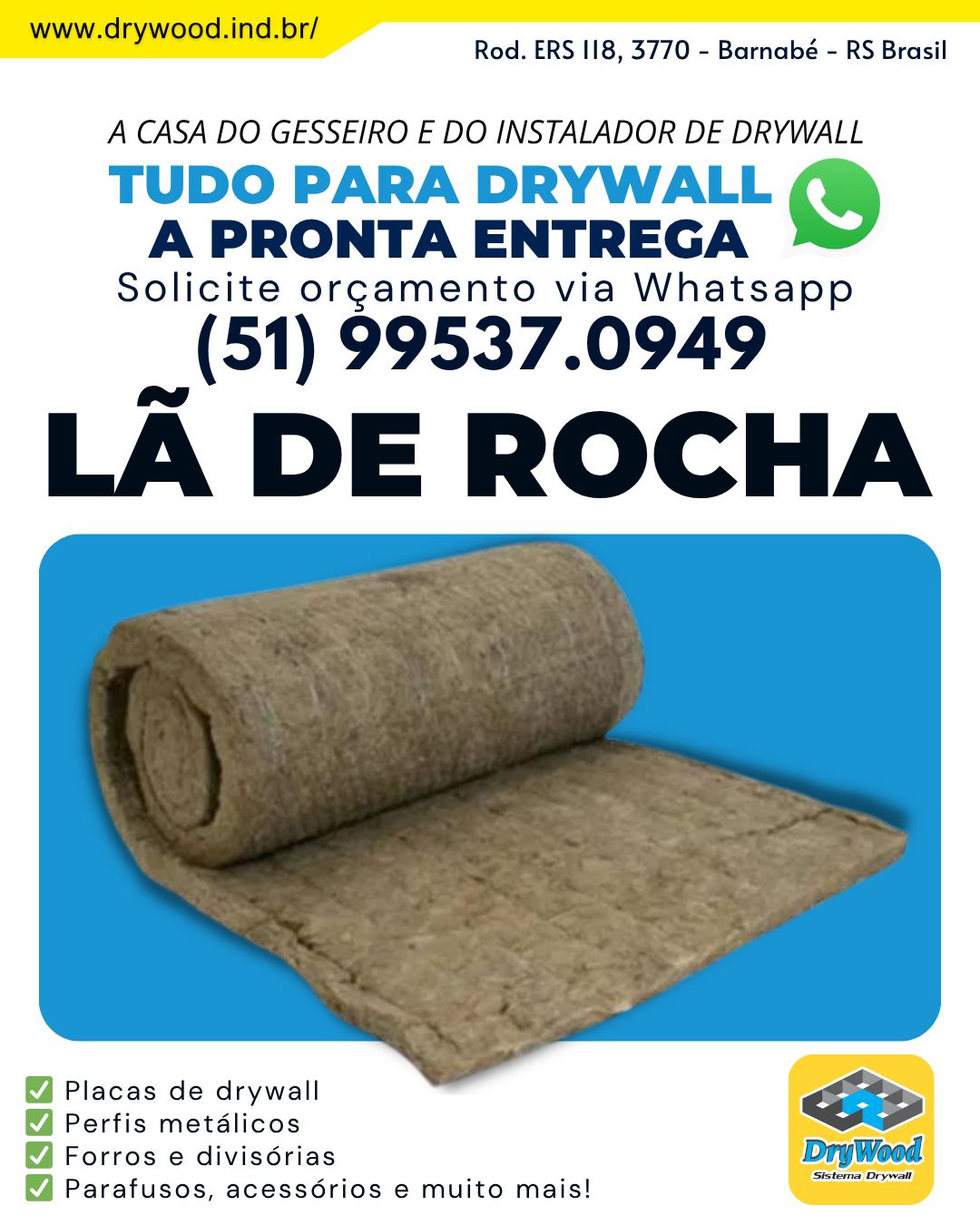 DryWood - Sistema DryWall | Gravataí RS