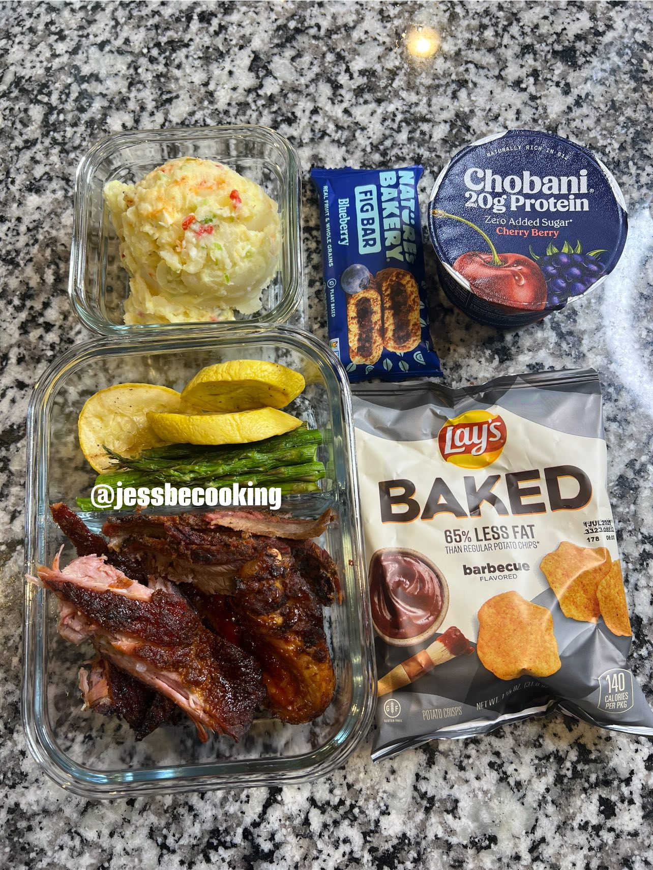 Jess - Hubby’s lunch & lil snacks for work | Leftover Smoked Chicken ...