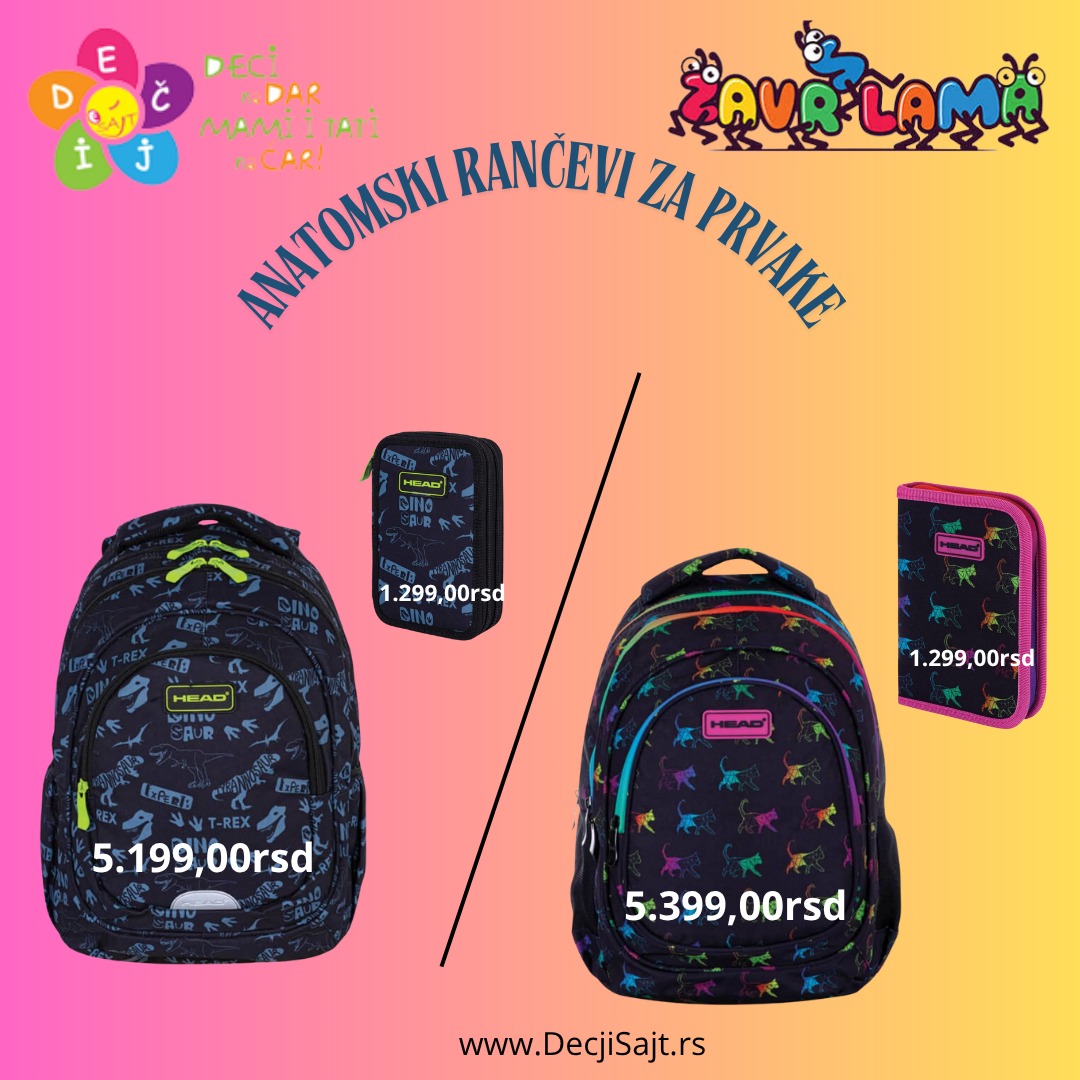 🎒 HEAD anatomski rančevi – Pametan... - Rancevi za skolu | Facebook