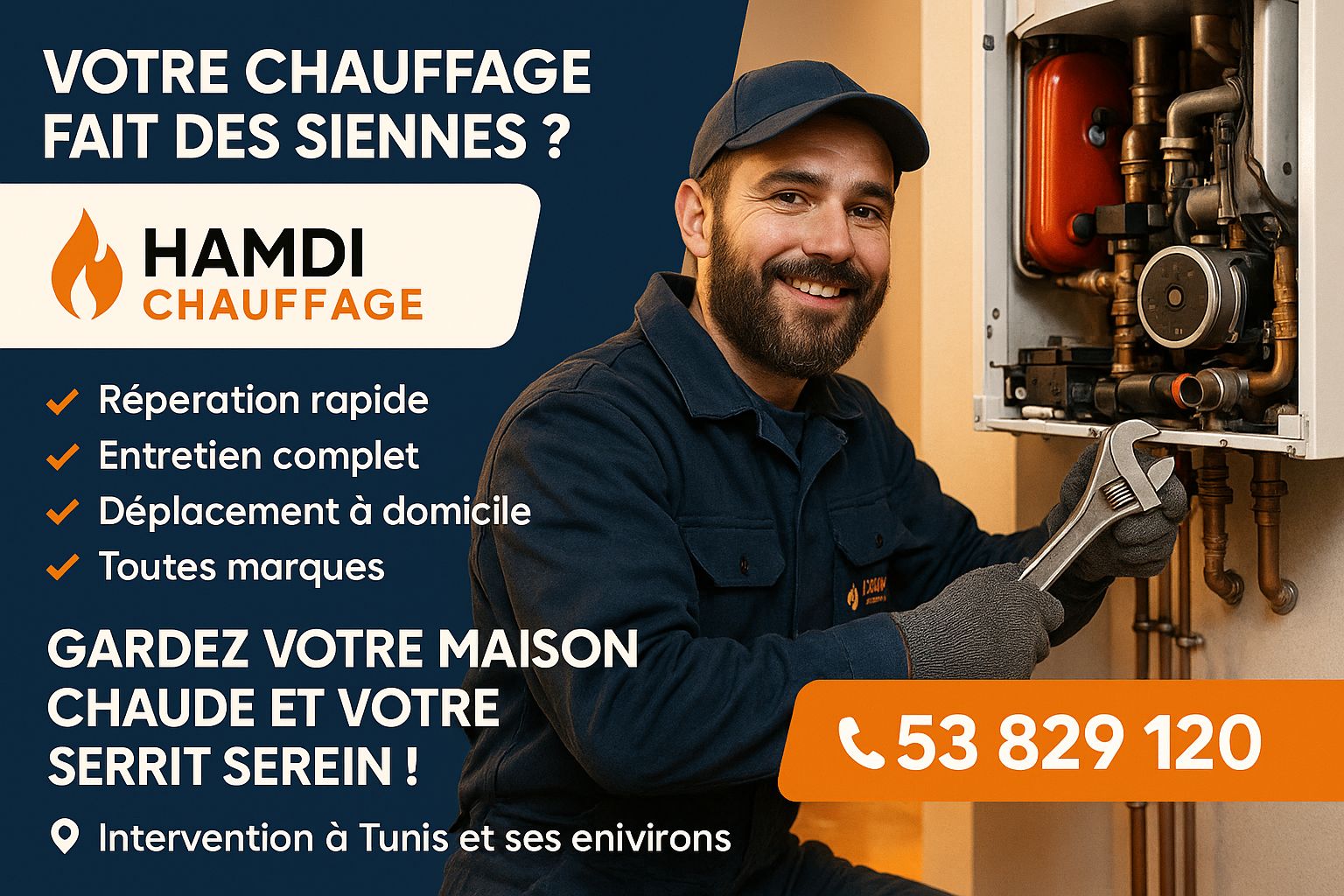 STE Hamdi chauffage added a new photo. - STE Hamdi chauffage