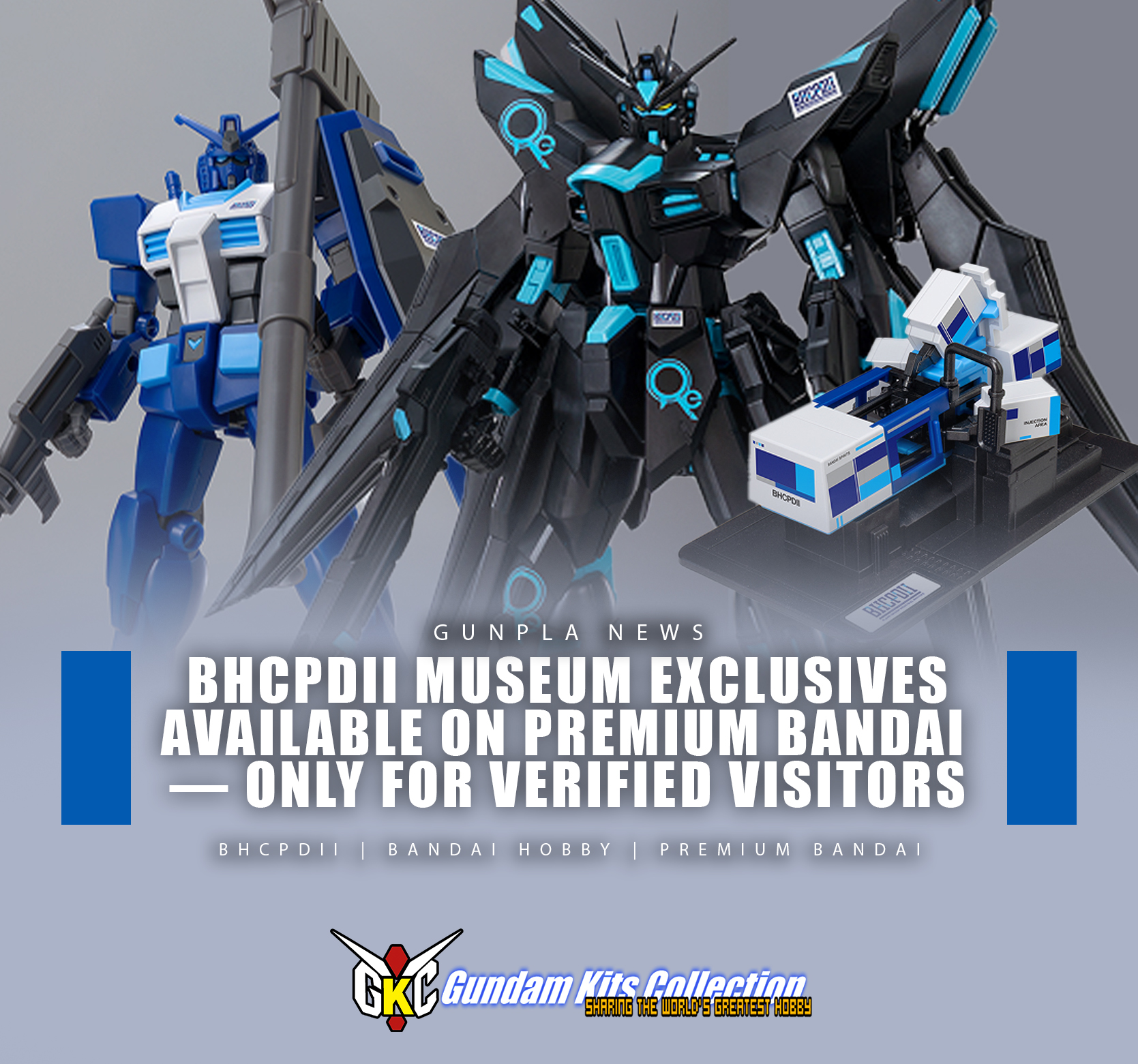【 BHCPDII MUSEUM限定 全種セット 】 The BHCPDII MUSEUM, short for Bandai Hobby Center Pop-up Digital