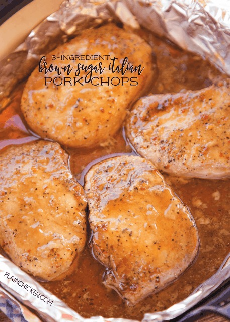 pork chops italian dressing brown sugar 3-Ingredient – seriously THE BEST pork chops EVER! Only 3 ingredients and ready in under 30 minutes!! ✨Comment RECIPE & I'll DM you the link to the Style:AP1E212108 Plus Size Black Floral US Size:7