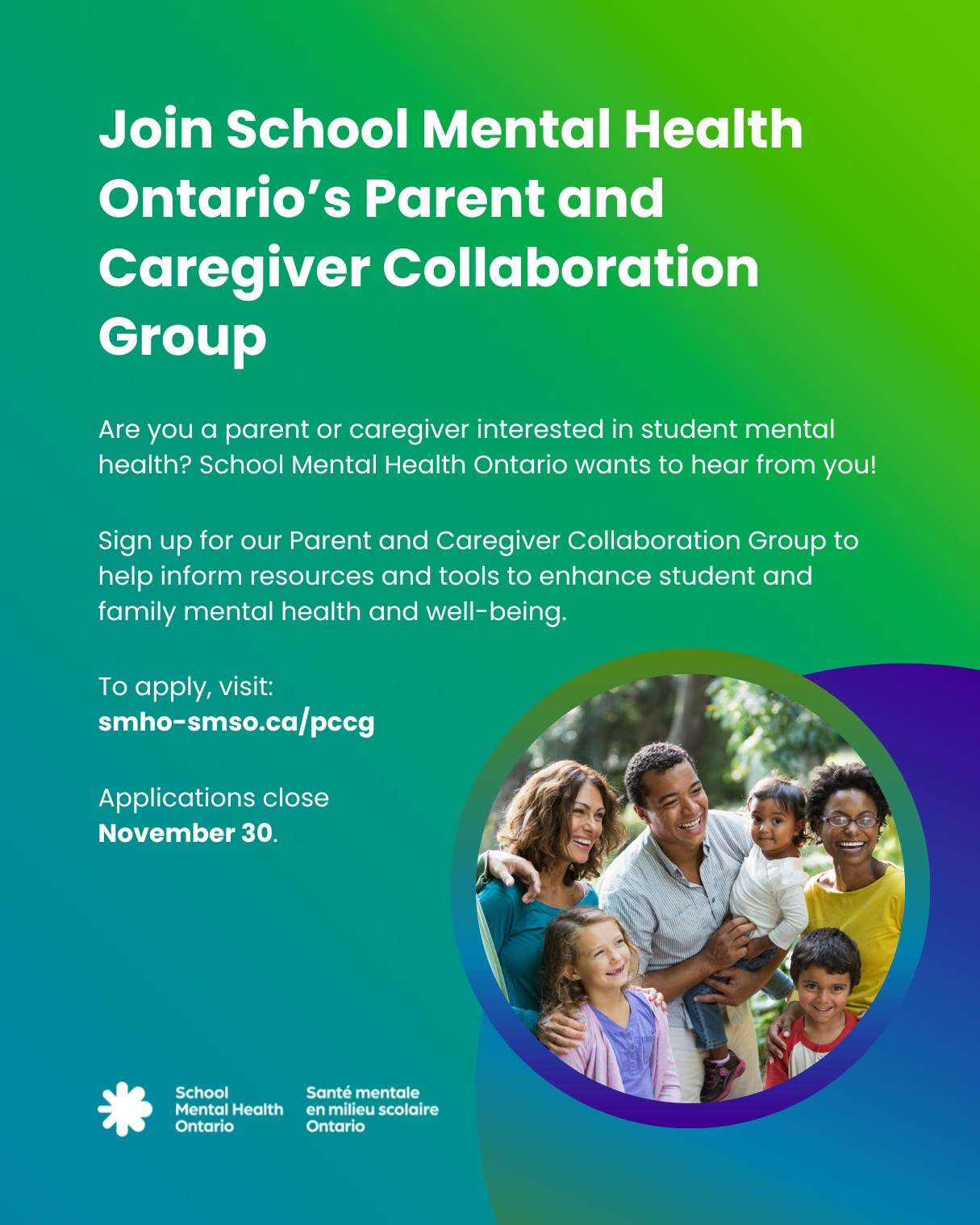 Parents and Caregivers for Mental Health | Toronto ON