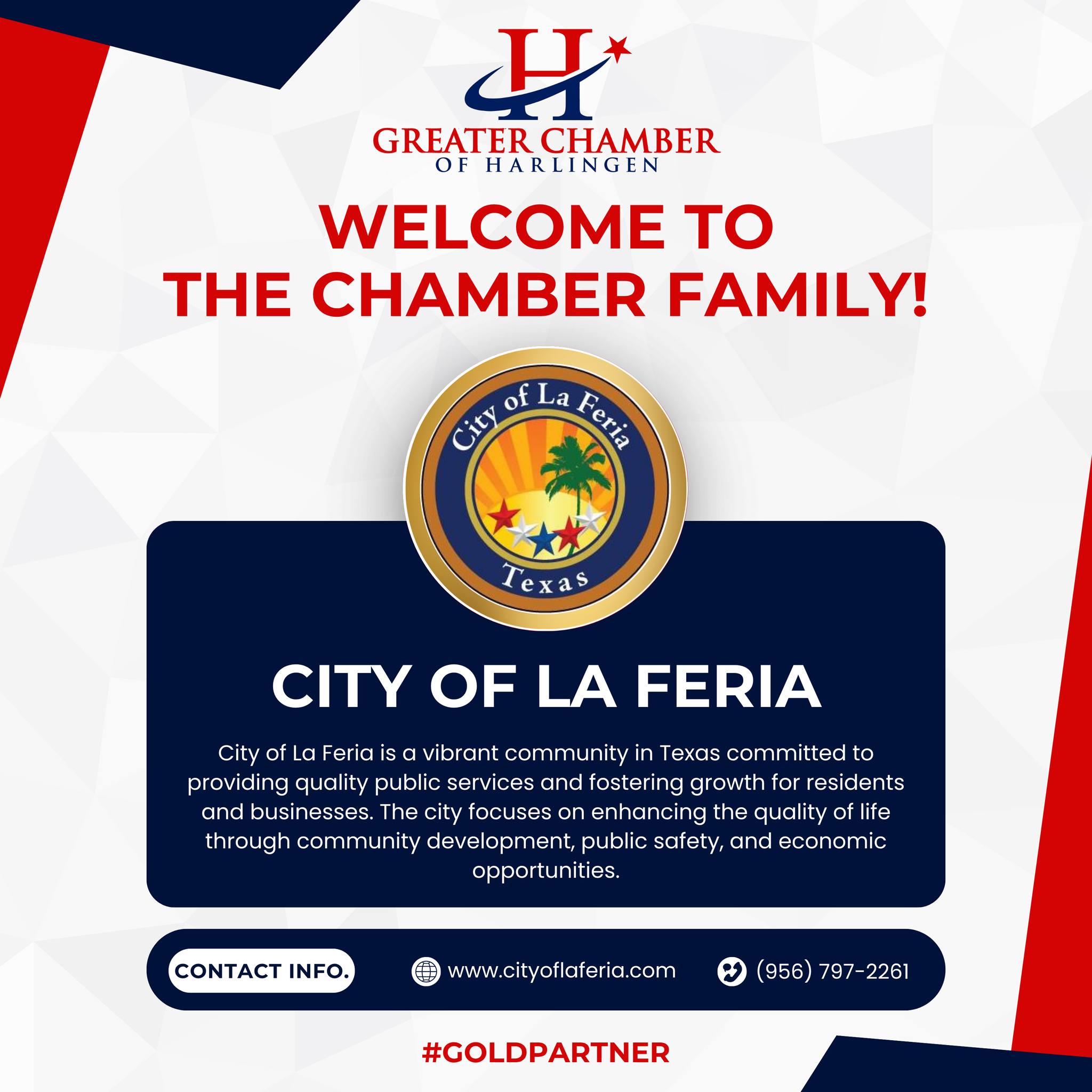 🌟 Welcome Wednesdays! 🌟... - The Greater Chamber of Harlingen | Facebook
