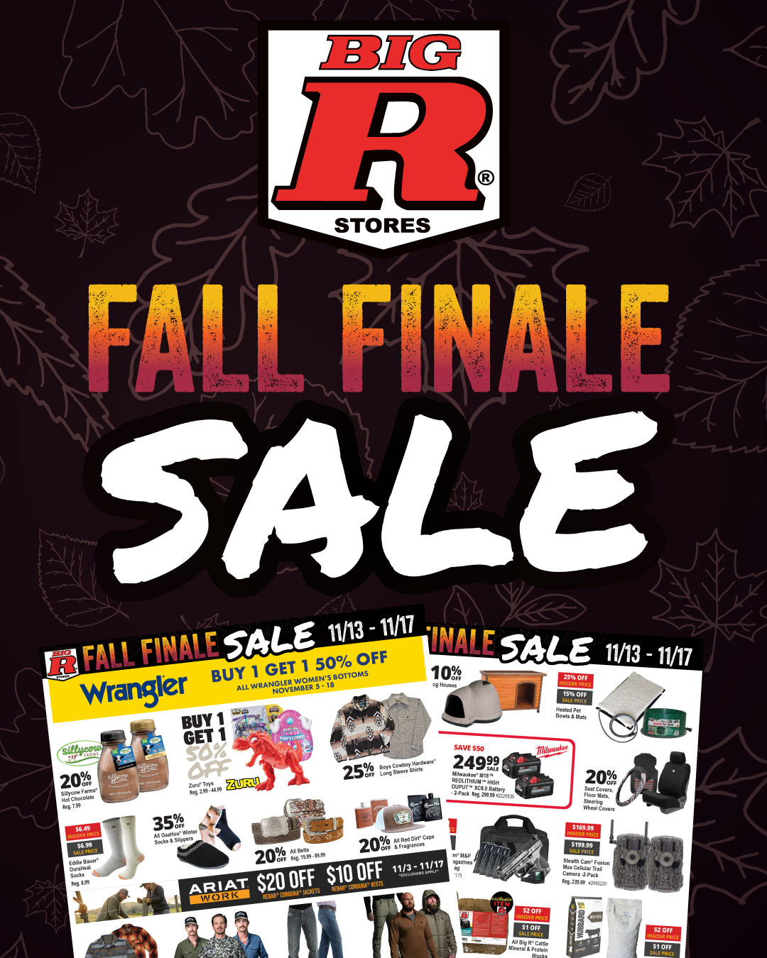 Big - The grand finale of fall savings is here! 🍁Sneak a peek at our ...