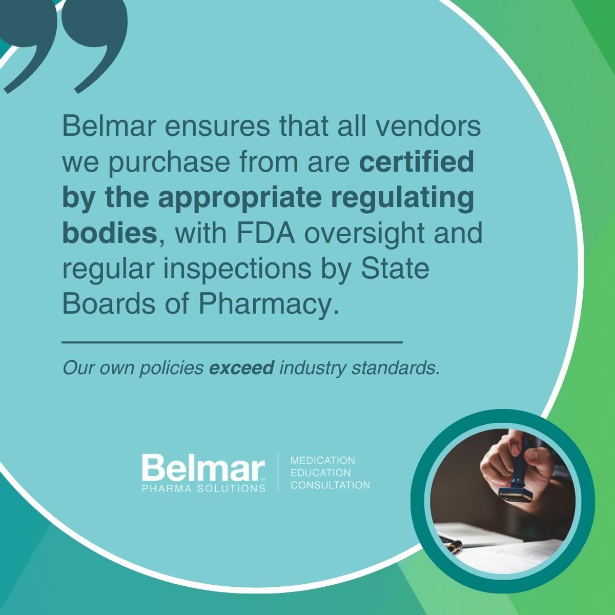 How does your compounding pharmacy compare to Belmar Pharmacy when it comes to ingredients, fillers, dosage forms, vendor qualifications, and overall safety and compliance standards? 🤔 #compoundingpharmacy #compliance