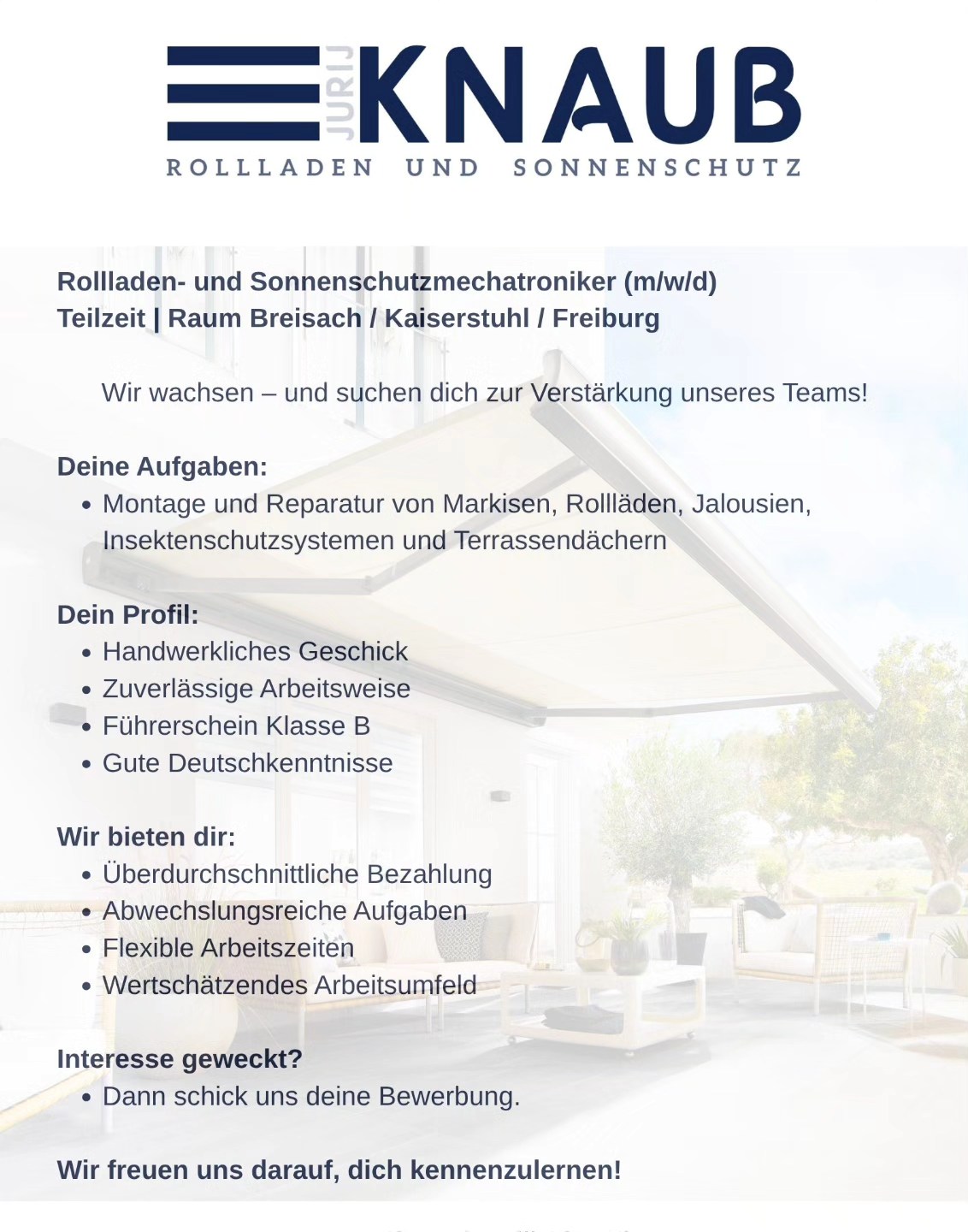 markise zum klappen empasa Klemmmarkise 'ILANGA' Balkon Klemm-Markise mtt Vorderwand Safari Room in Größe:Big
