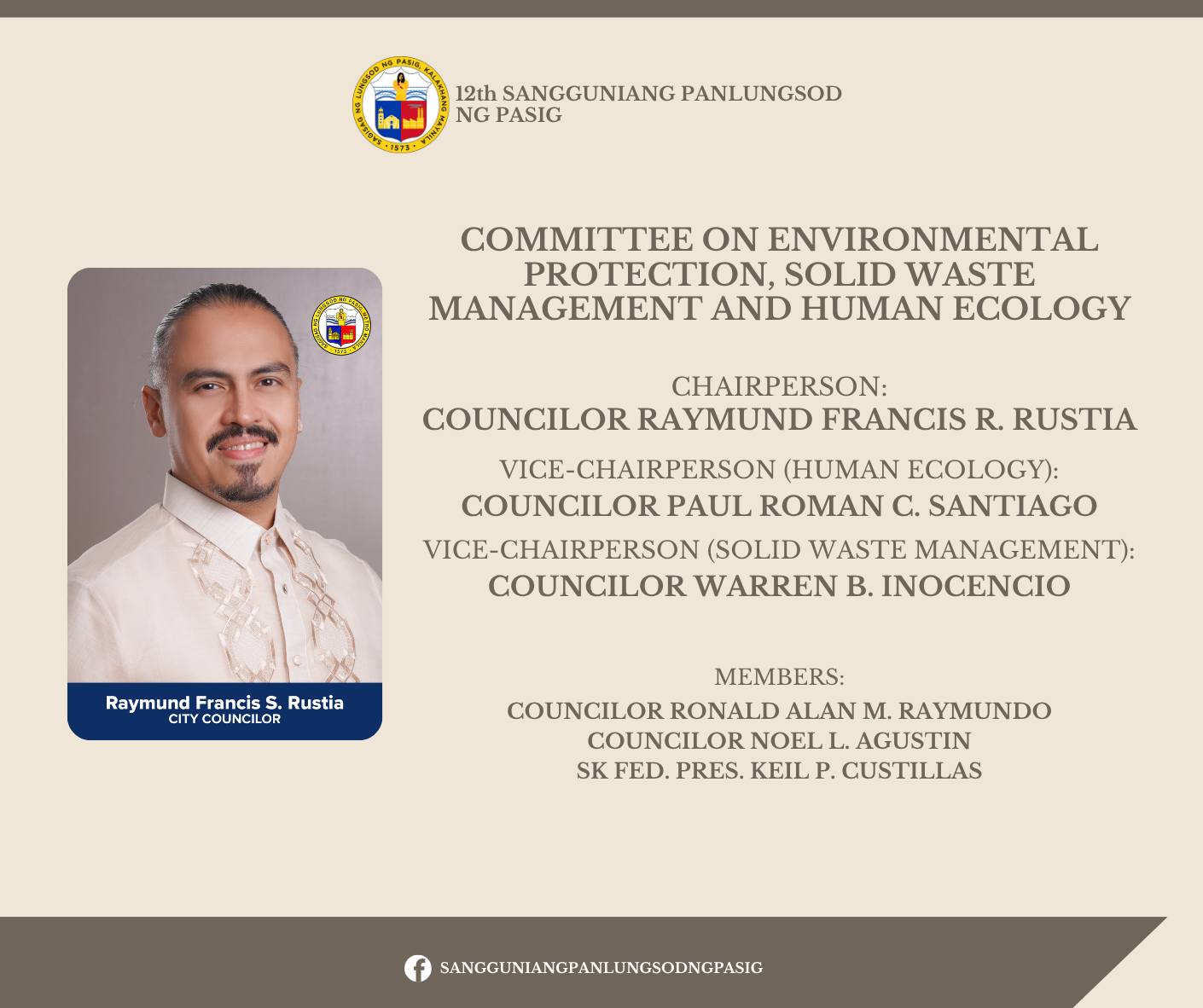 Sangguniang Panlungsod... - Sangguniang Panlungsod ng Pasig