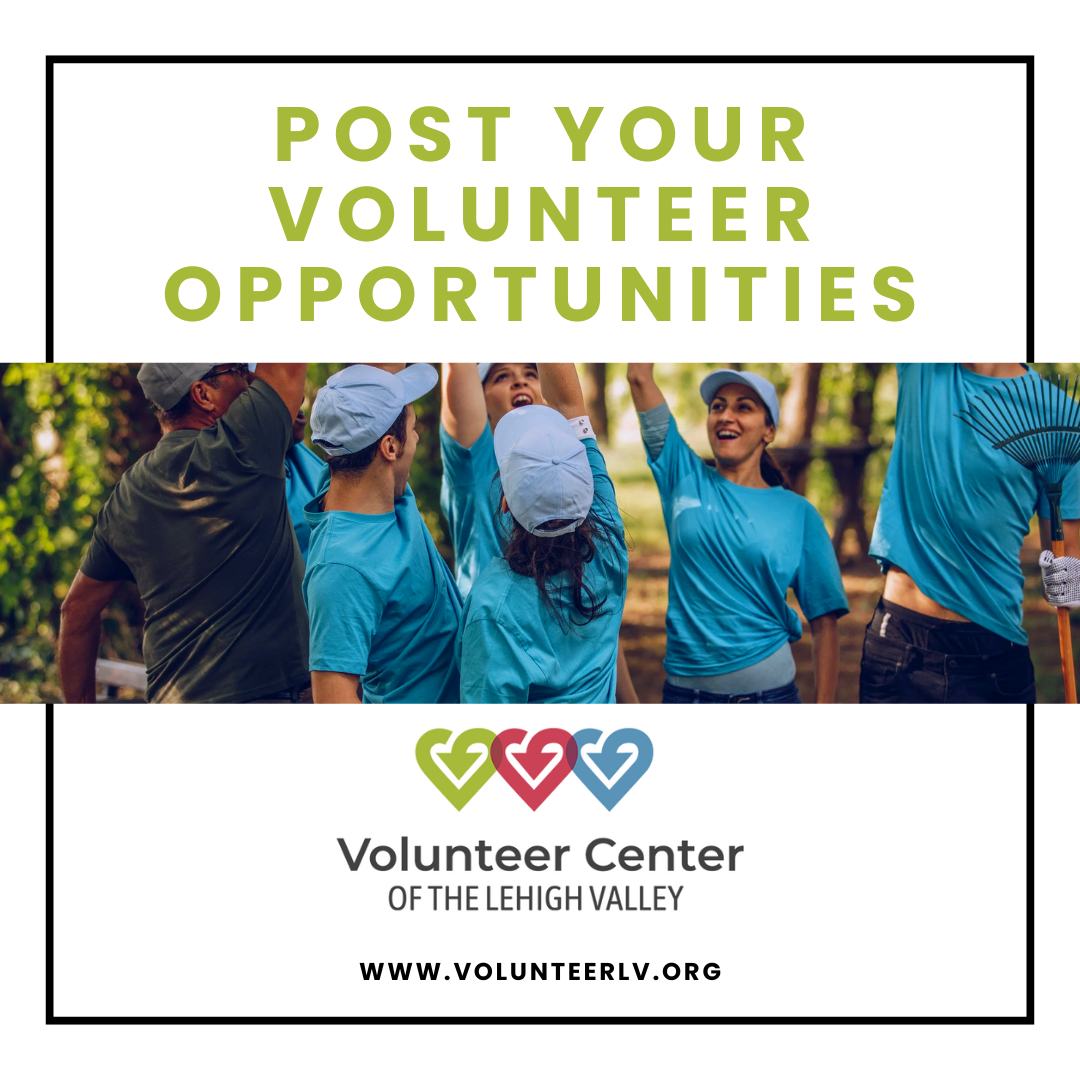 Volunteer Center... - Volunteer Center of the Lehigh Valley