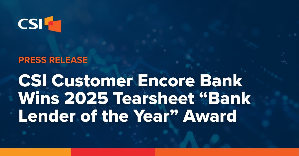 Encore Bank - We are proud to have been named Tearsheet’s... | Facebook