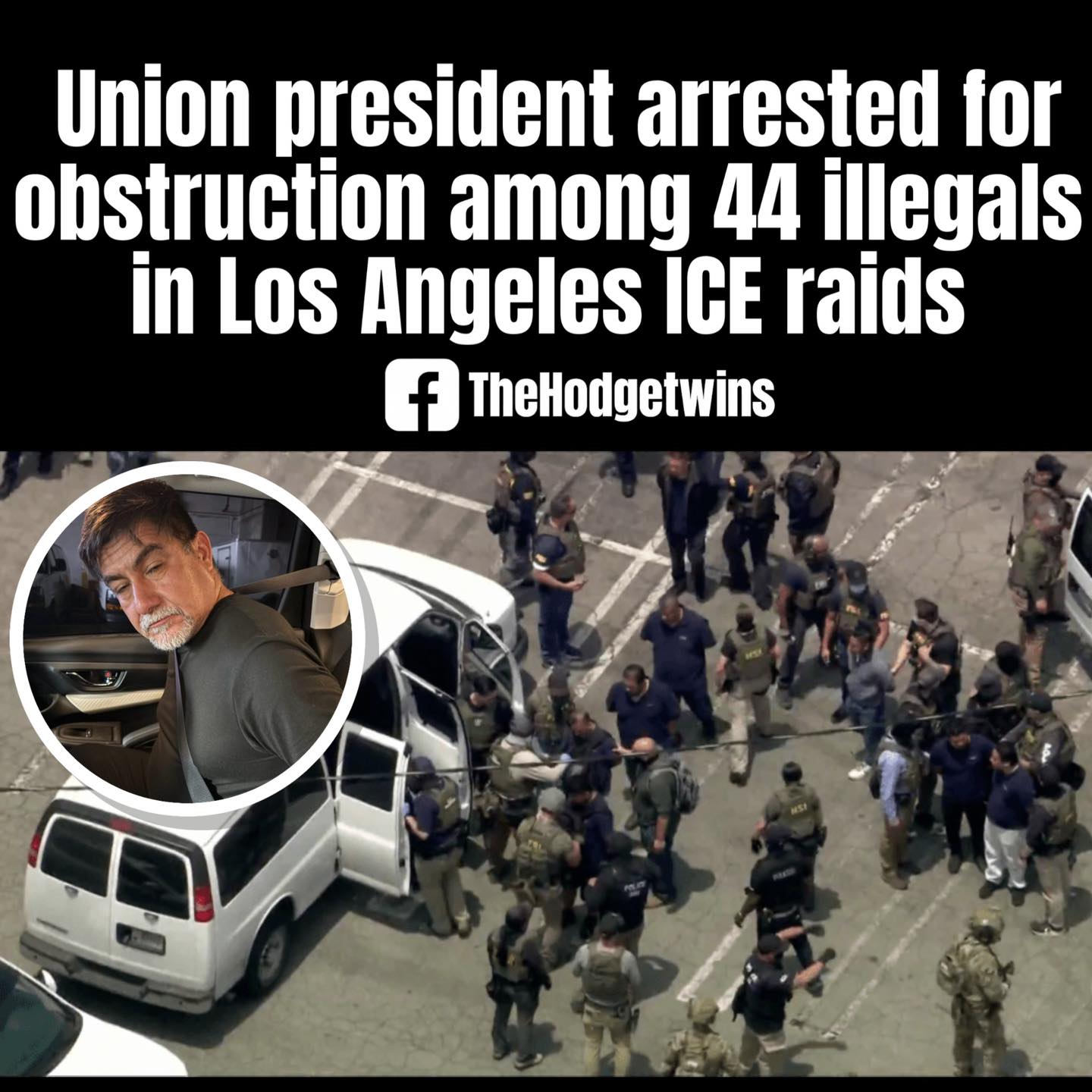 The Hodgetwins - The single obstruction arrest was confirmed by US ...