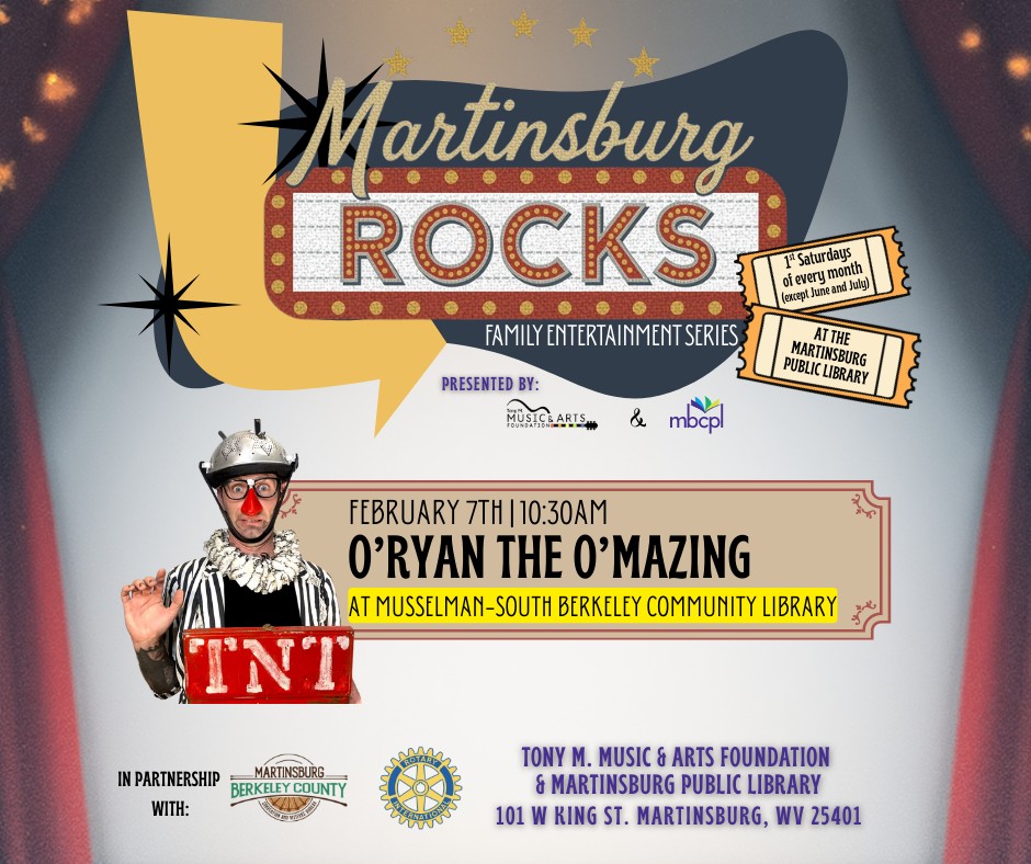 🎉... - Martinsburg-Berkeley County Public Libraries | Facebook