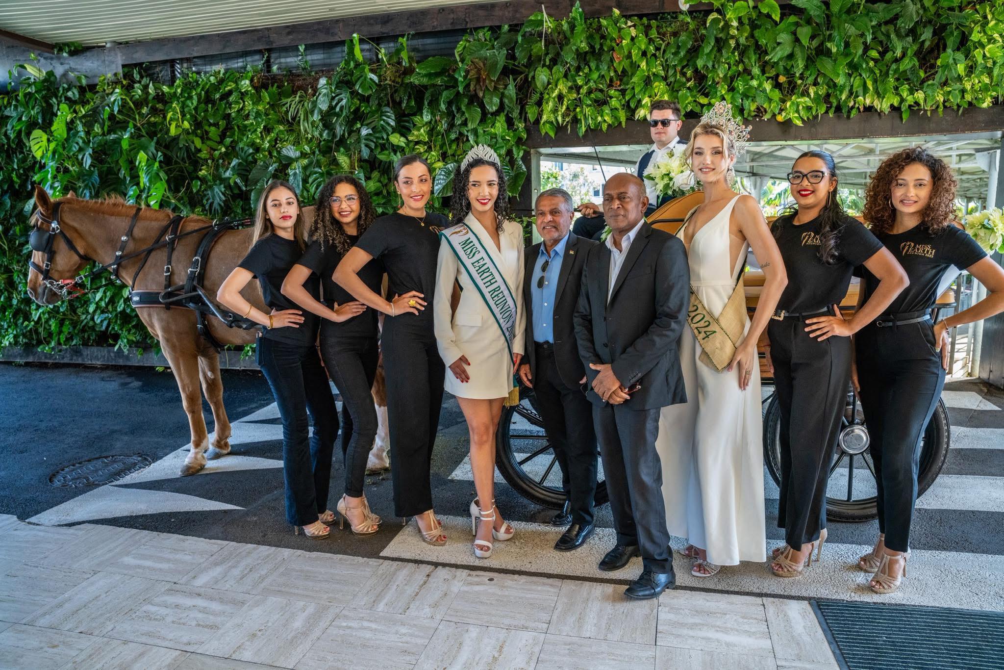 Miss - Miss Earth - Jessica LANE avec les candidates de la promo 2025 ...