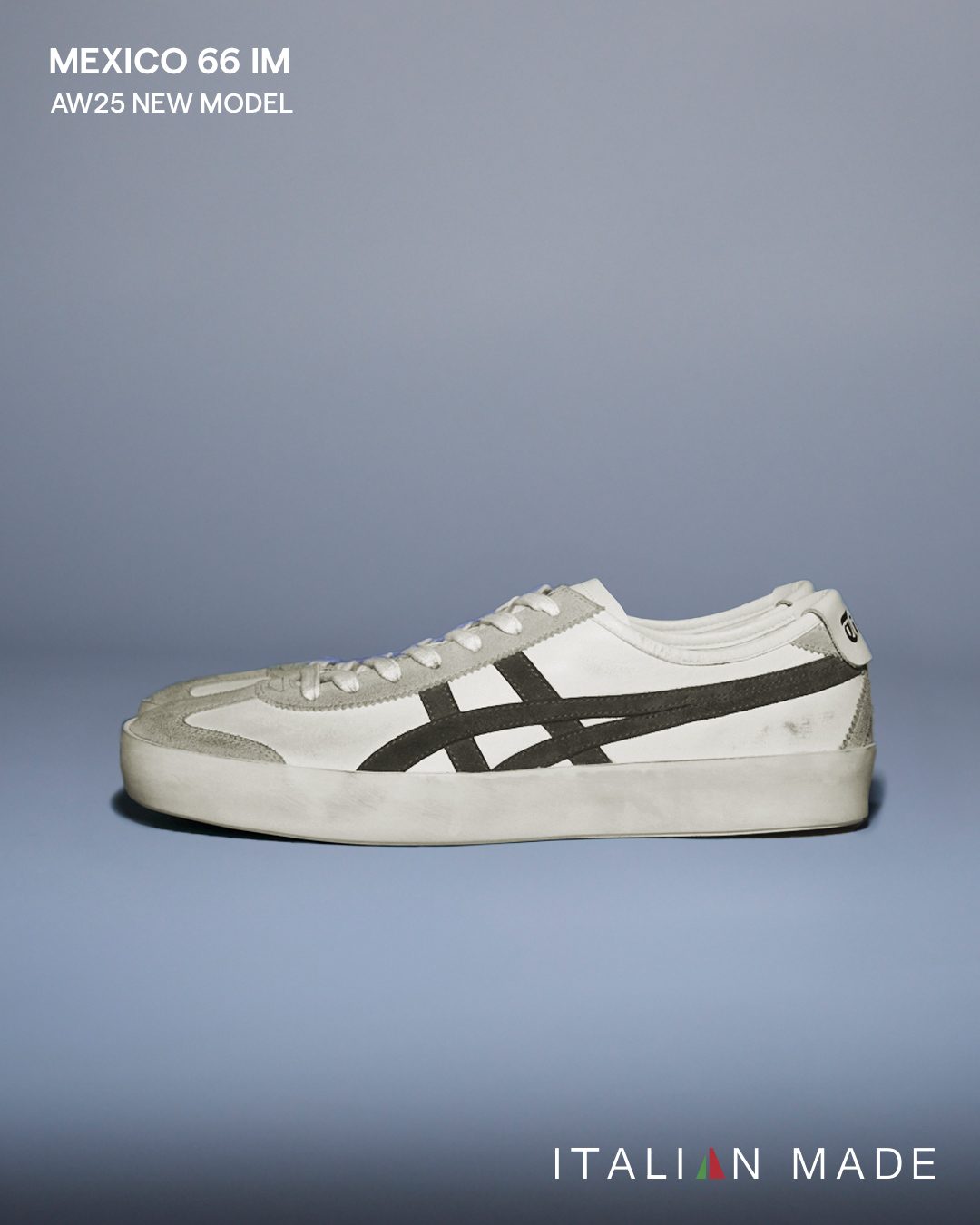 靴 Onitsuka Tiger Mexico 66 Italian Made MEXICO 66 ITALIAN MADE YELLOW/BLACK WHITE/BLACK BLACK/WHITE A