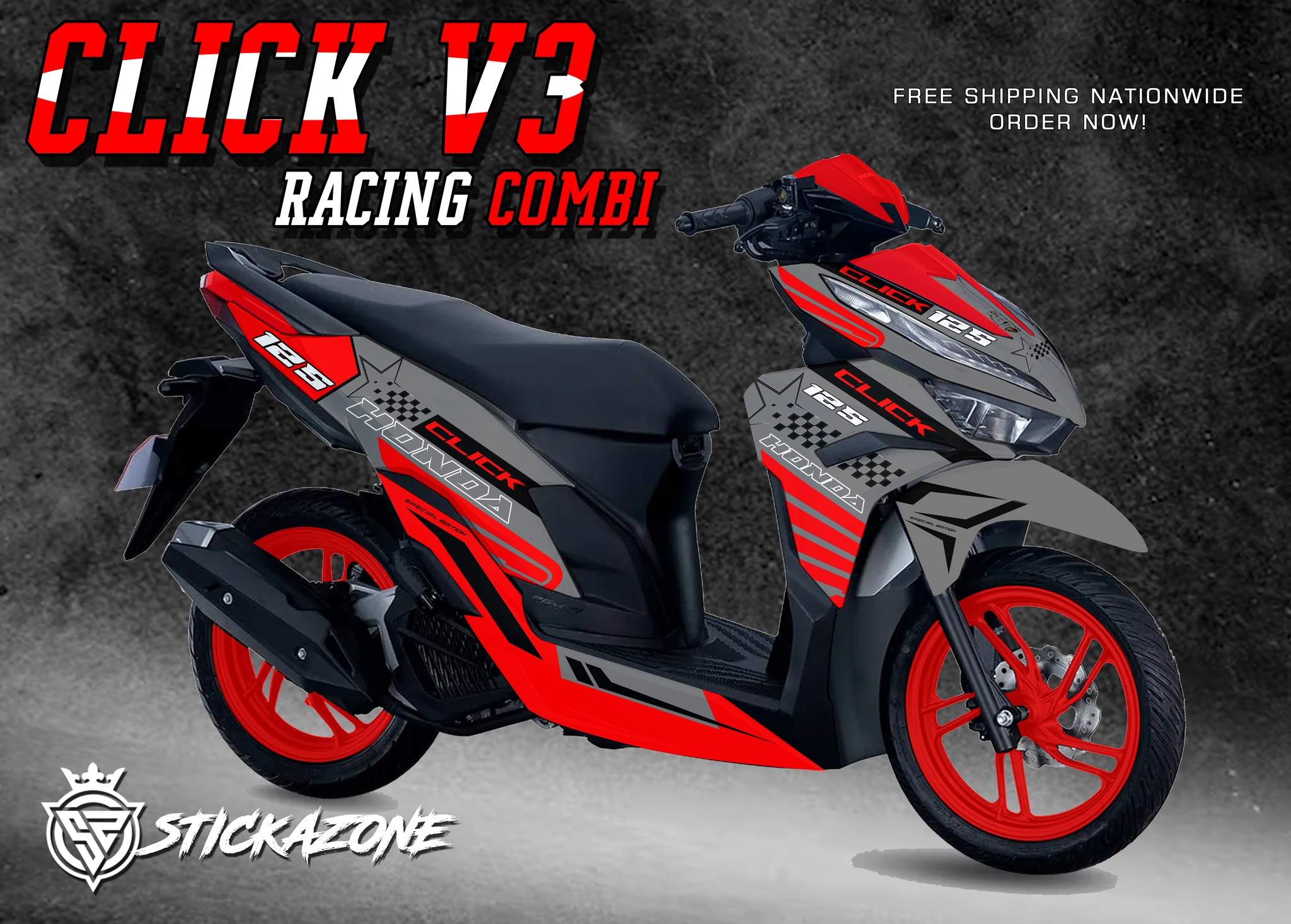 CLICK GREY VERSION... - Stickazone Decal King Philippines | Facebook