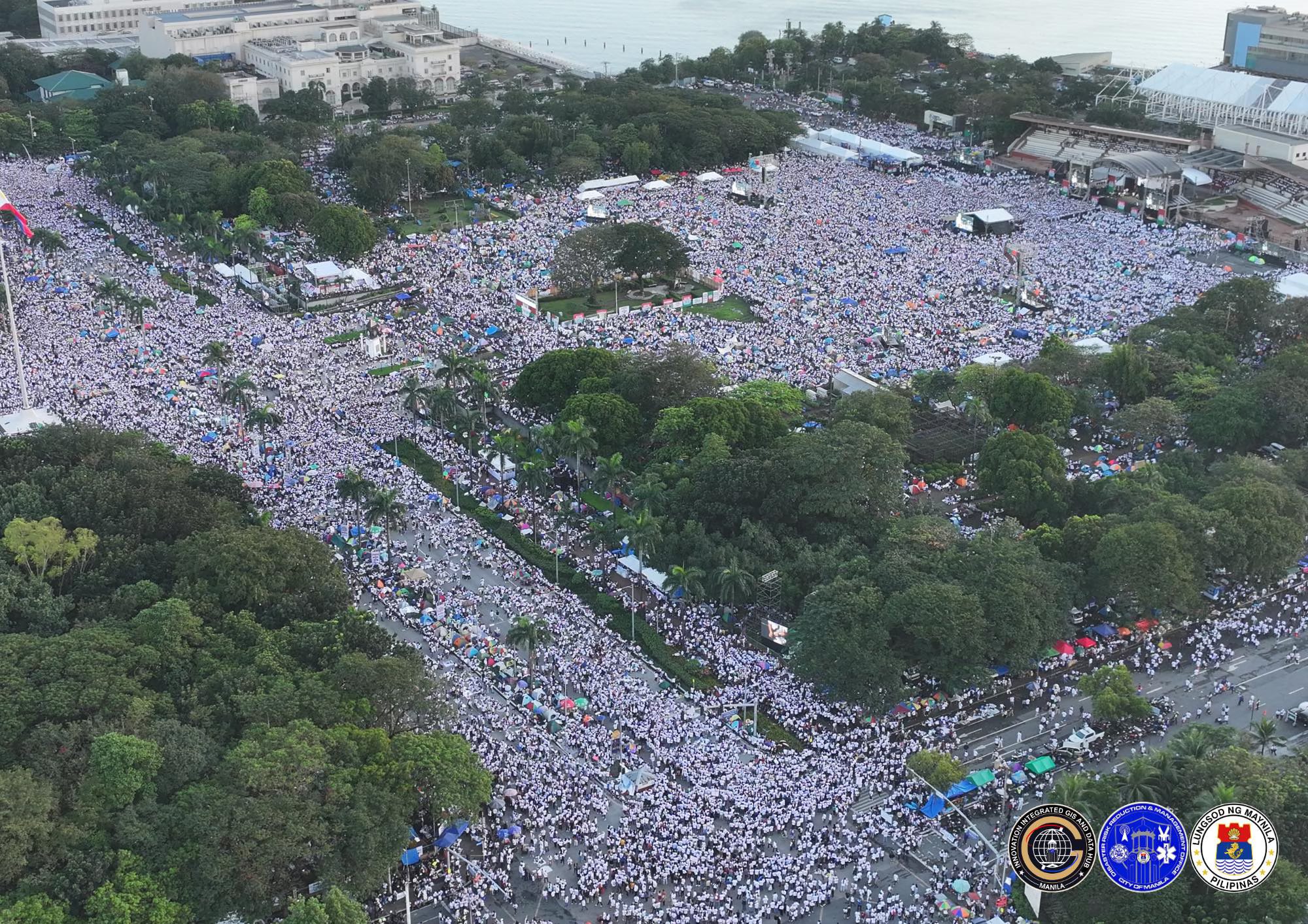 Philstar.com - INC RALLY CROWD ESTIMATED AT 550K Around... | Facebook