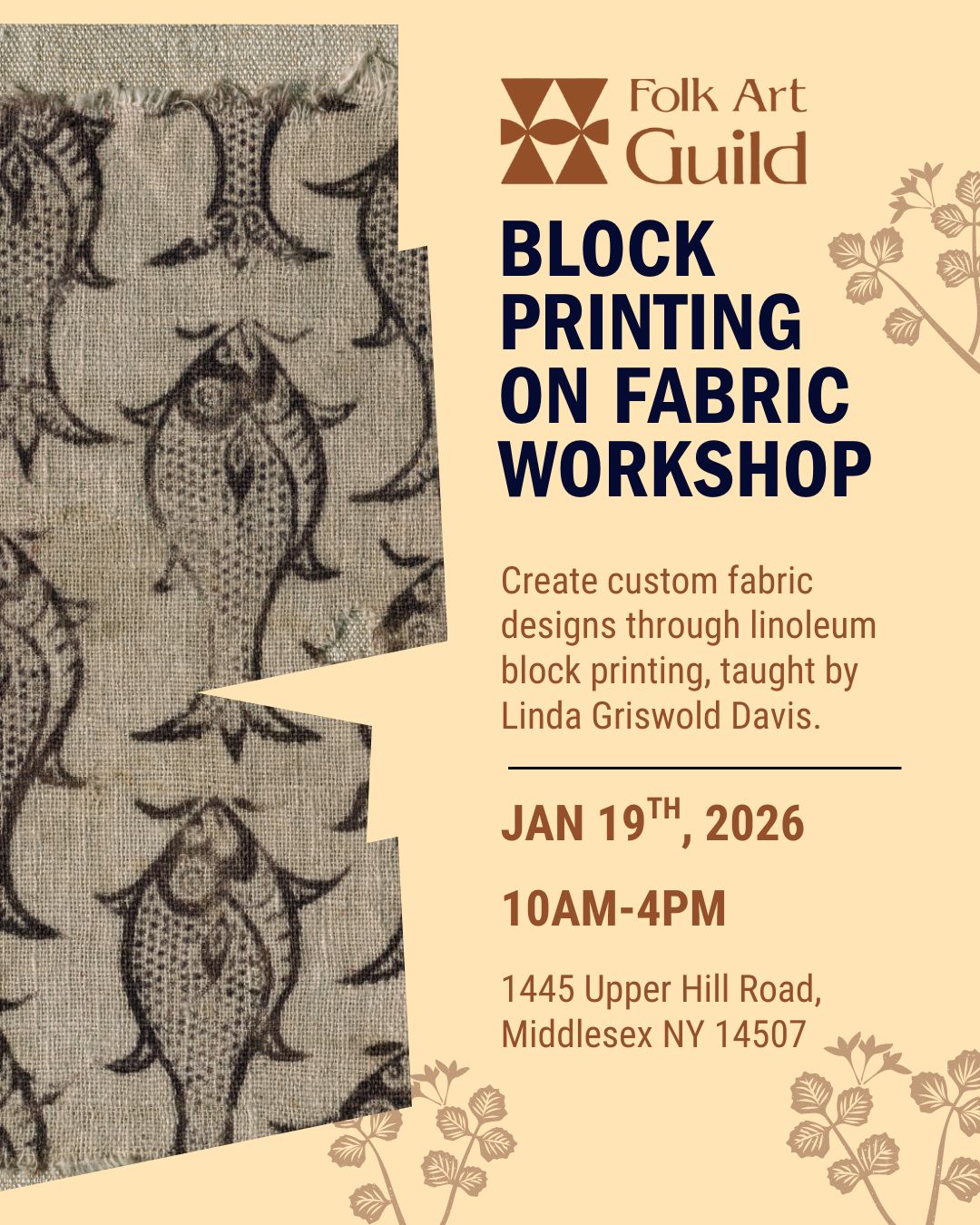 Join us on MLK Day for a full day of... - The Folk Art Guild | Facebook