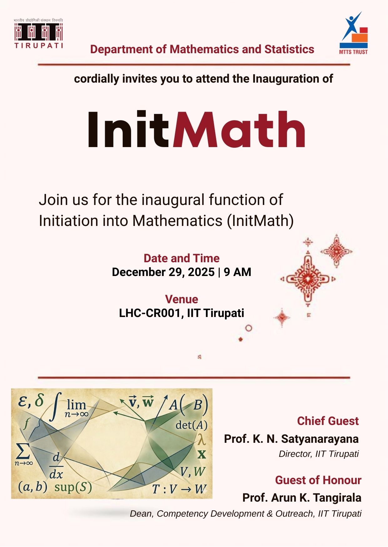 In... - Indian Institute of Technology Tirupati - IIT Tirupati