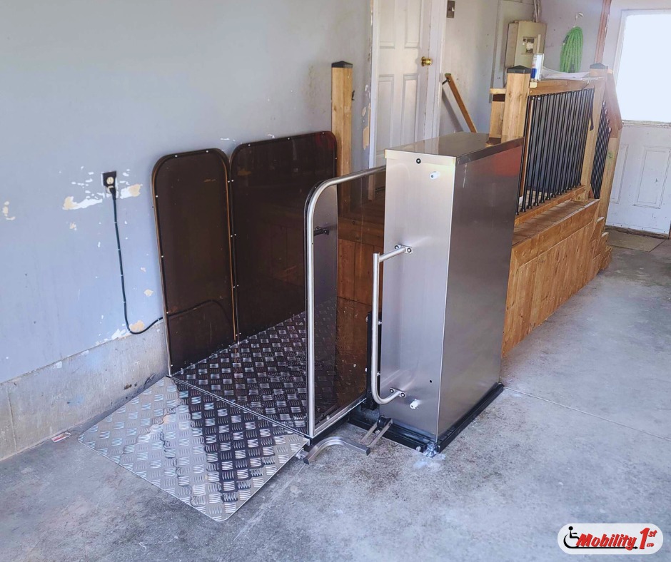 Mobility - 🚧 Install of the Week! 🚧 We recently installed a vertical ...