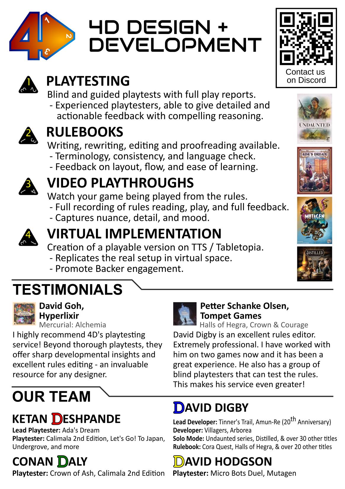 David Digby Board Games