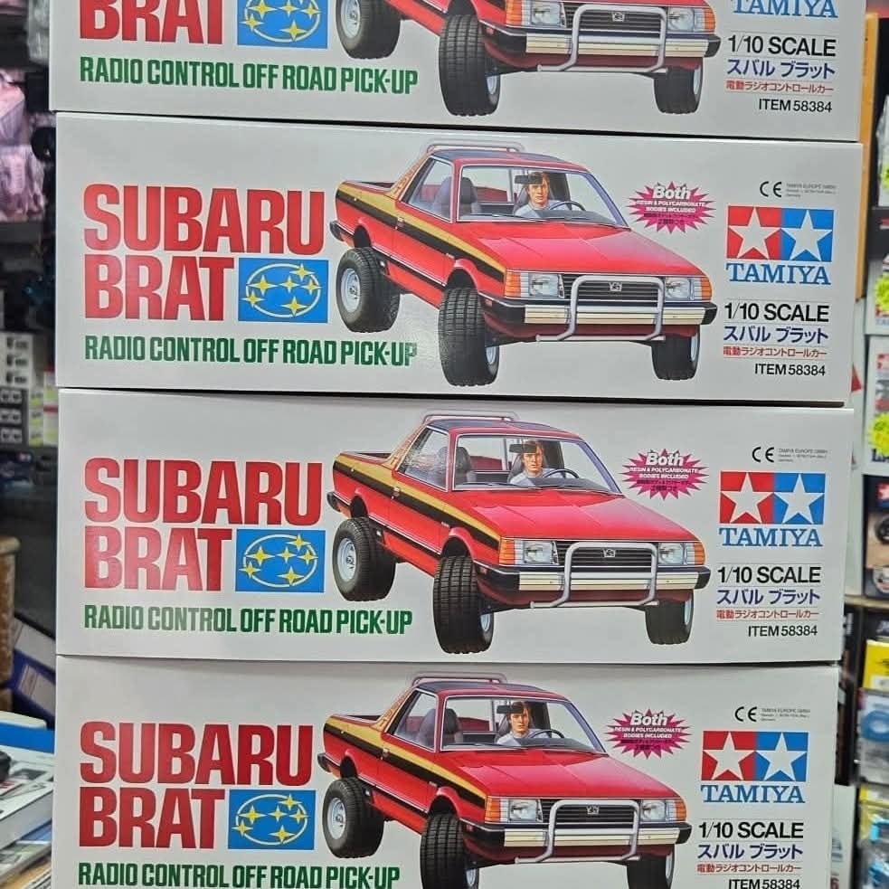 🎉Sale🥳🤩 Tamiya 58384 SUBARU BRAT🛻🛻🛻 🛻 1/10RC スバルブラット