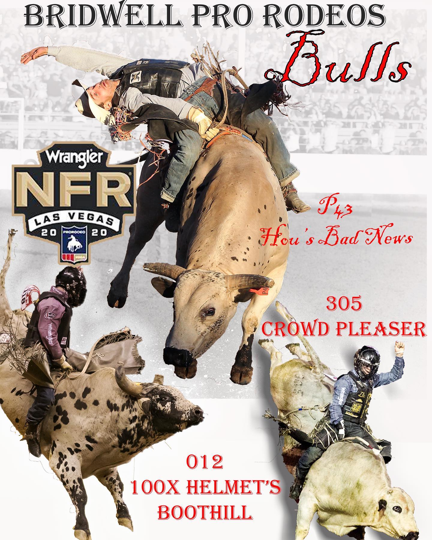 Here are the 2020 Bridwell Bucking... - Bridwell Pro Rodeos