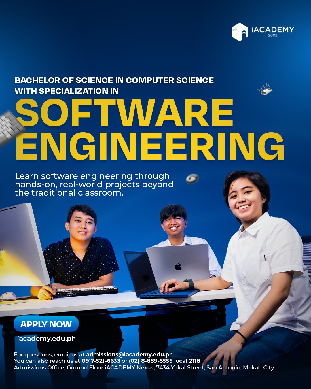 iACADEMY - Bachelor of Science in Computer Science with... | Facebook