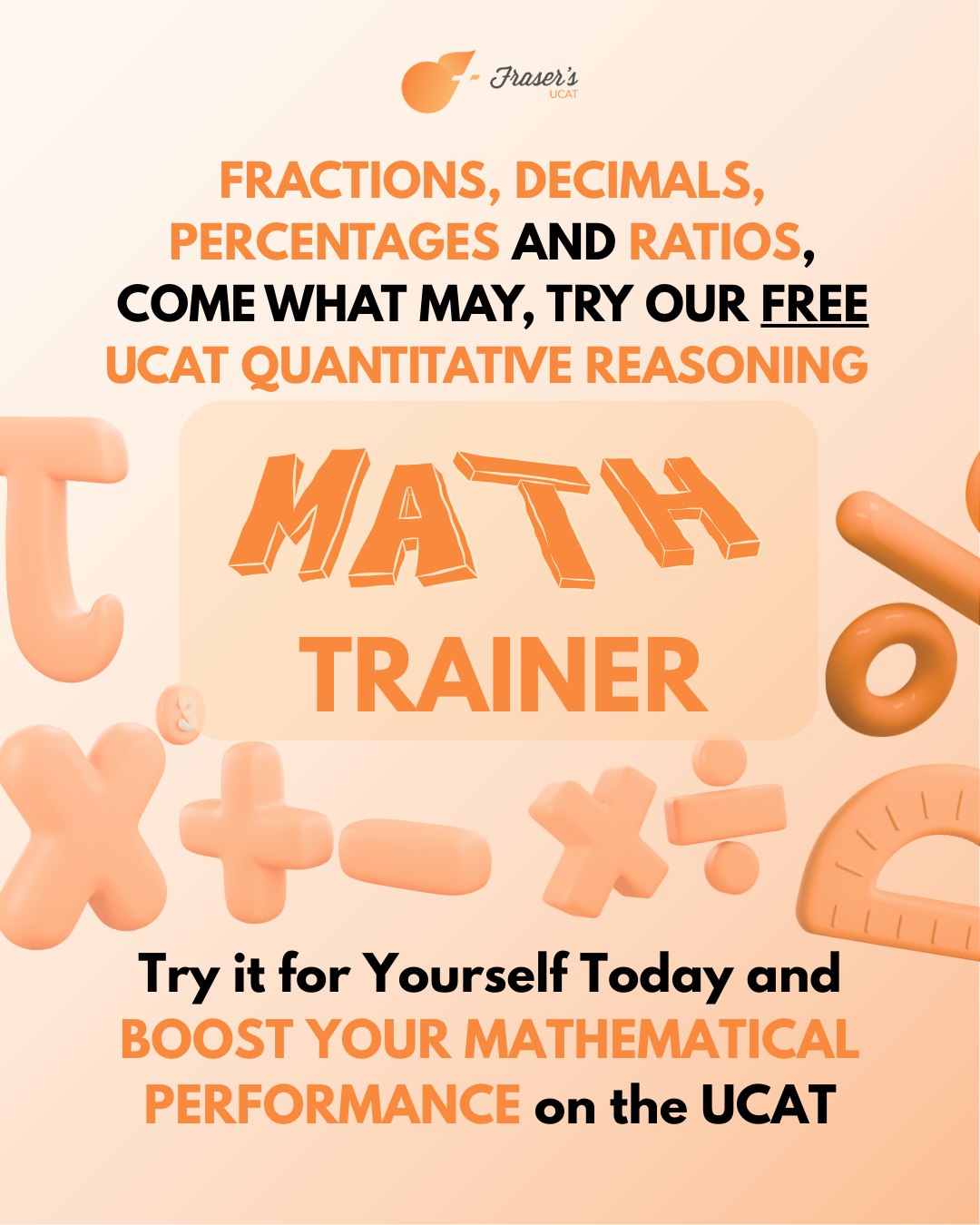 Fraser's - Looking to Boost YOUR Mathematical Performance for the 2026 ...