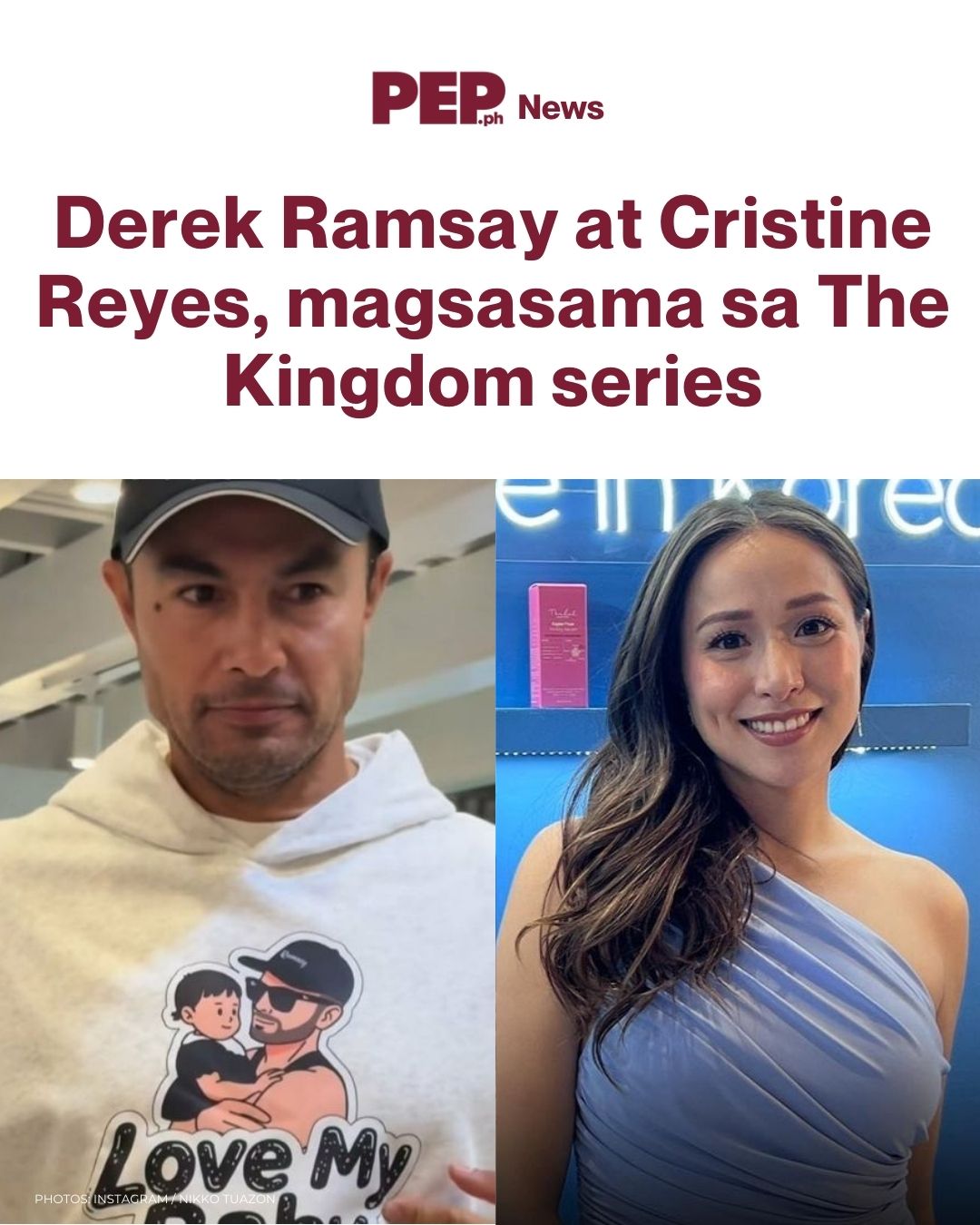 pep.ph - Ex-couple Derek Ramsay and Cristine Reyes are set... | Facebook