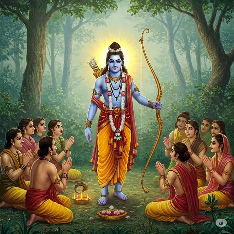 Temples - Sri Rama Raksha Stotra – The Divine Armor of Rama Known as ...
