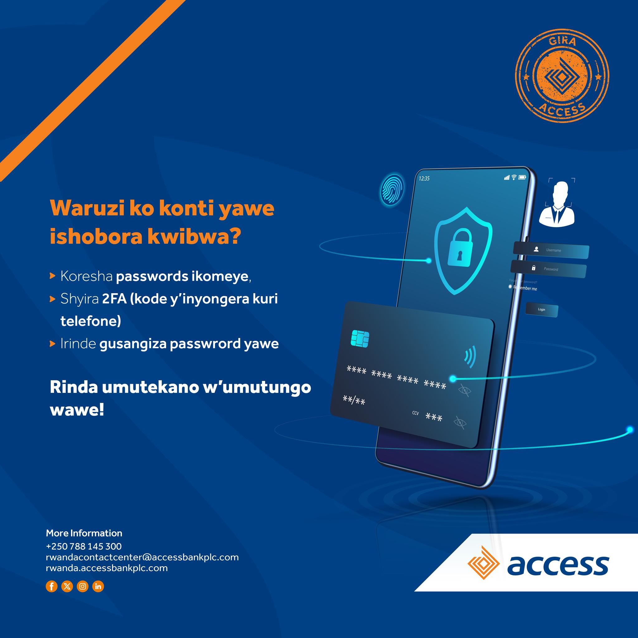 Access Bank Rwanda Plc | Kigali