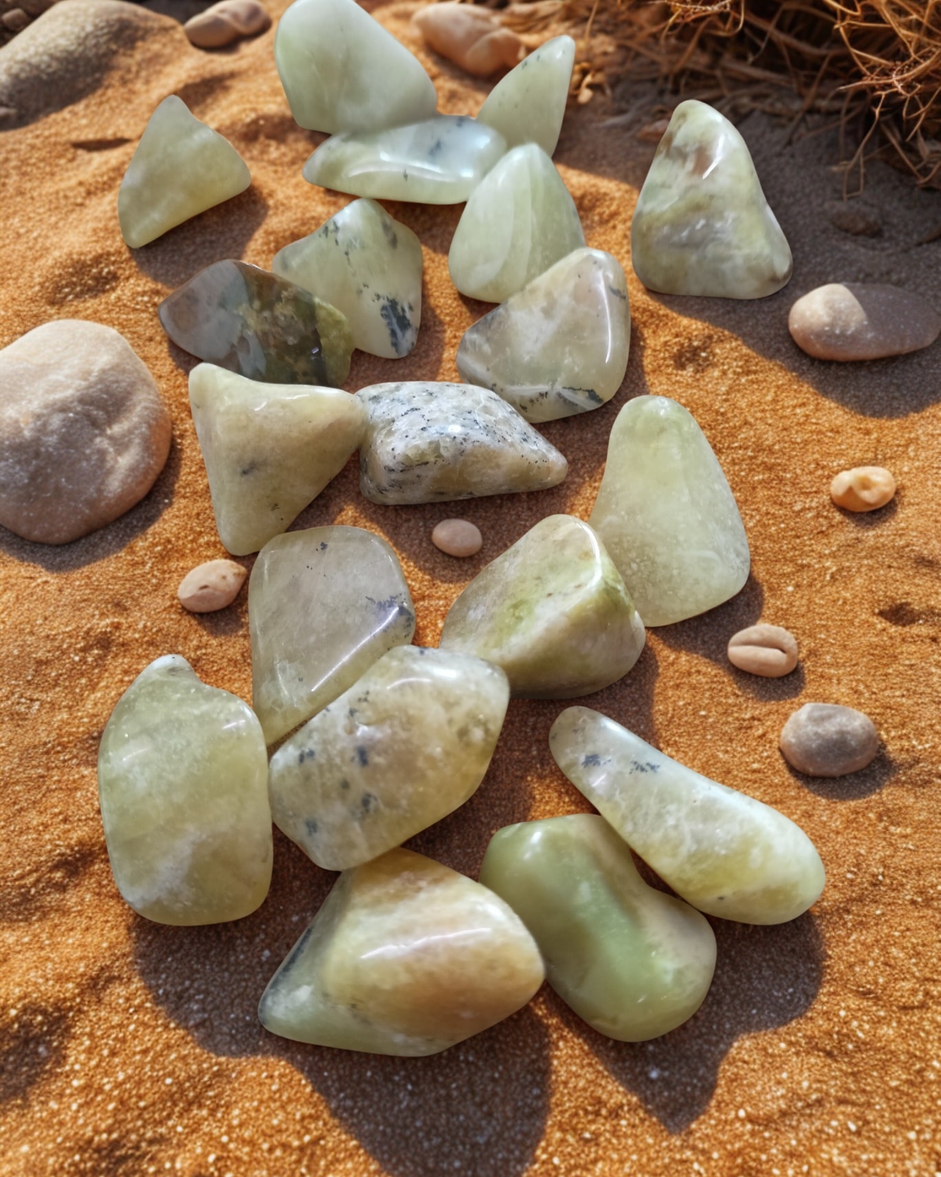 Opale Dendritique Naturelle Cabochon Ovale 29.70cts - Australie - Pierre De Guérison Reiki