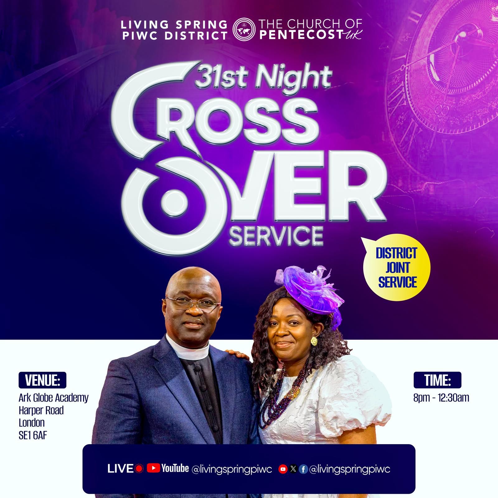 James - Join us at James McKeown PIWC as we welcome 2026 with great joy ...