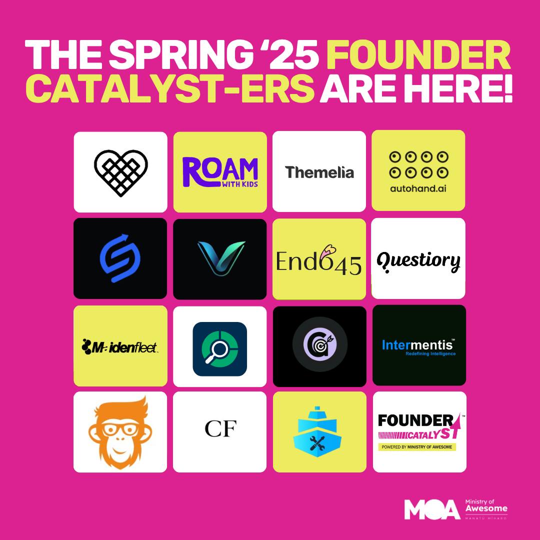 Ministry - 🚀 Meet the innovators in our Spring Founder Catalyst Cohort ...